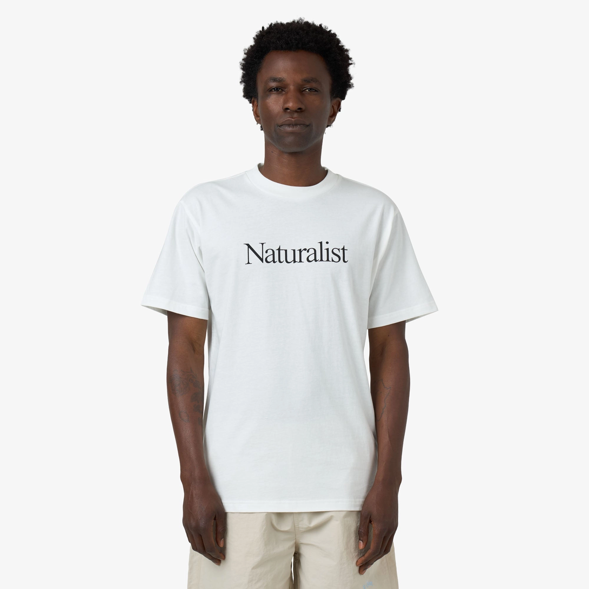 Museum Of Peace & Quiet Naturalist T-Shirt / White Formal Style Business-wear