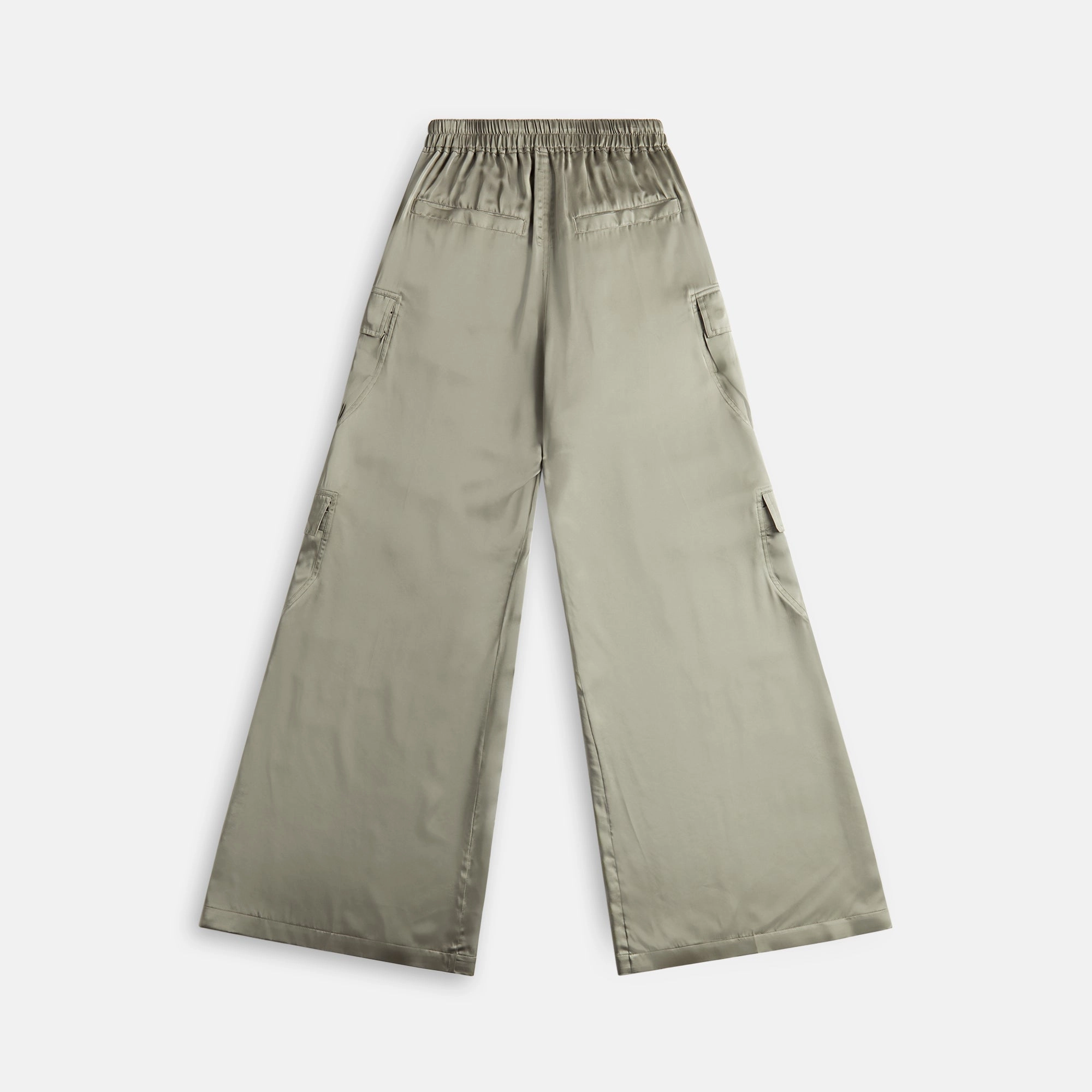 Rick Owens Cargobelas Charmeuse Cargo Pant - Celadon Casual Stretch Wear Street Inspired