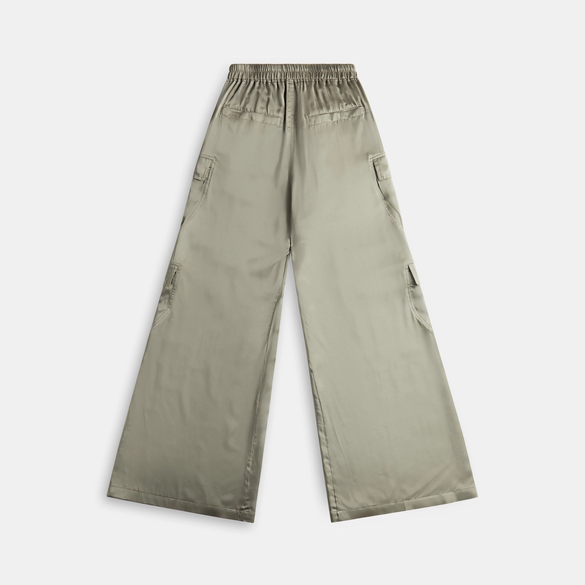 Rick Owens Cargobelas Charmeuse Cargo Pant - Celadon Urban Look Practical Fit