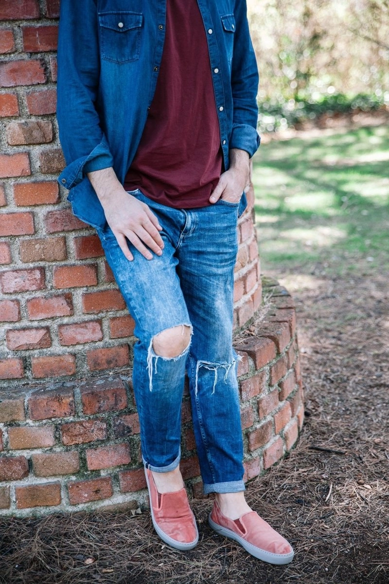 Natural World Men's Old Gazelle Black Non Marking Tread