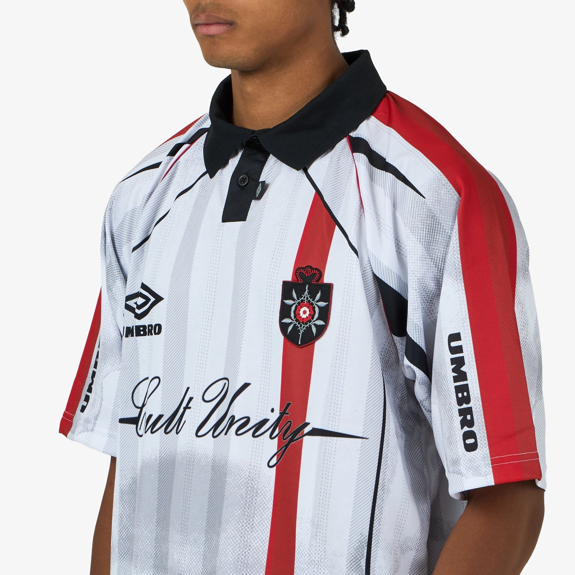basketball venue Umbro 01/03 Polo White / Red