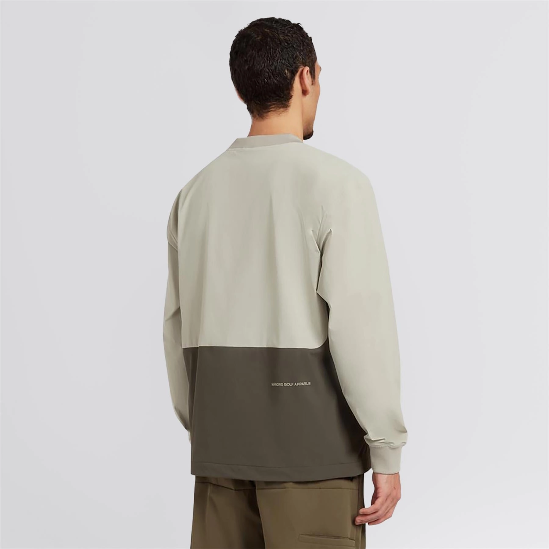 Multi Panel Construction Gailes Windbreaker Jacket Dune