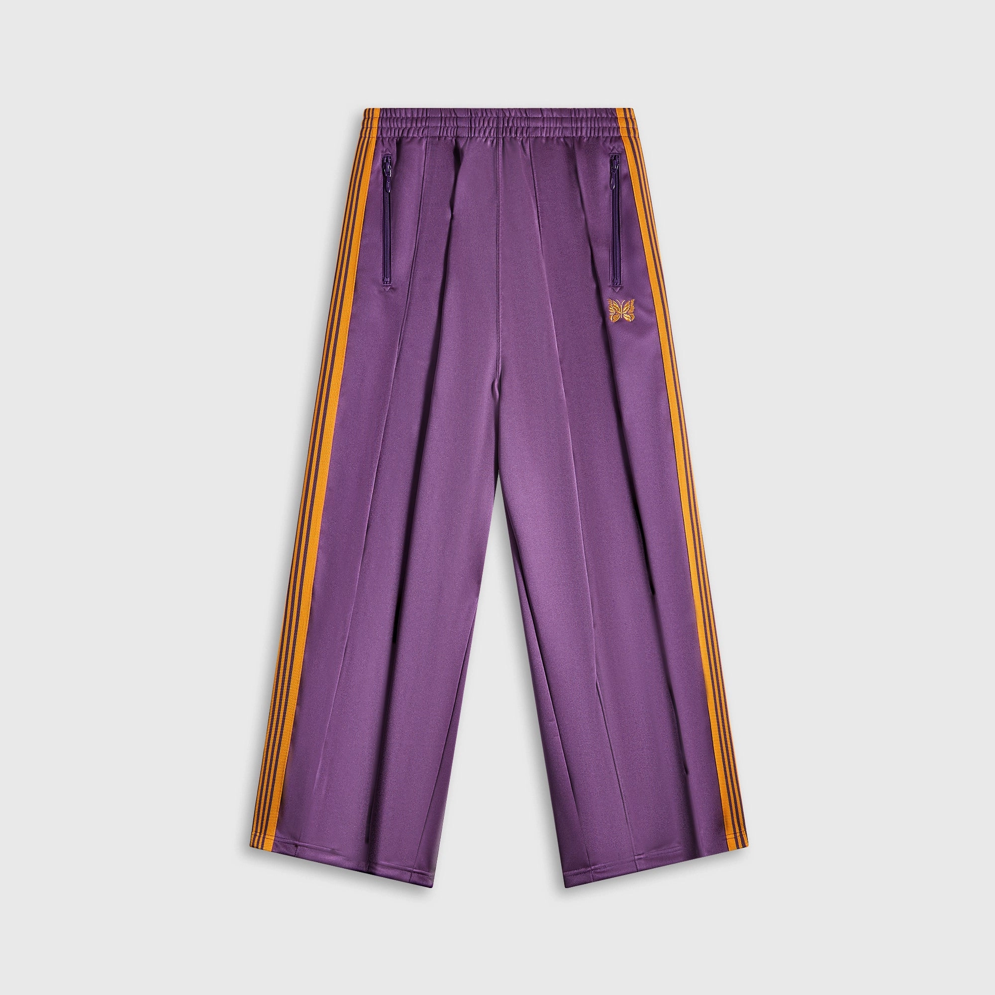 Casual Fit Design Needles H.D. Track Pant Poly Smooth - Purple