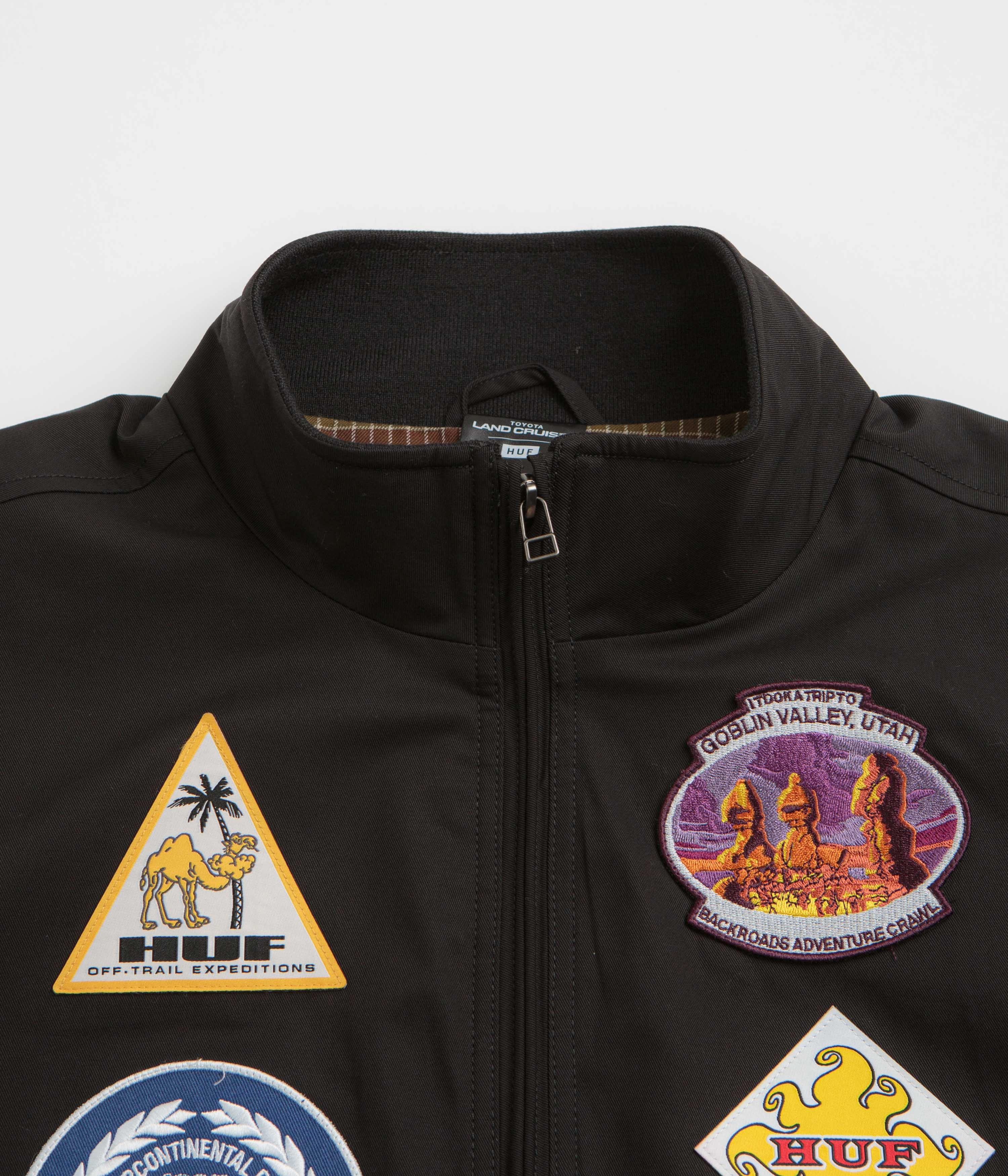 Cold Day HUF x Toyota Overland Touring Jacket - Black
