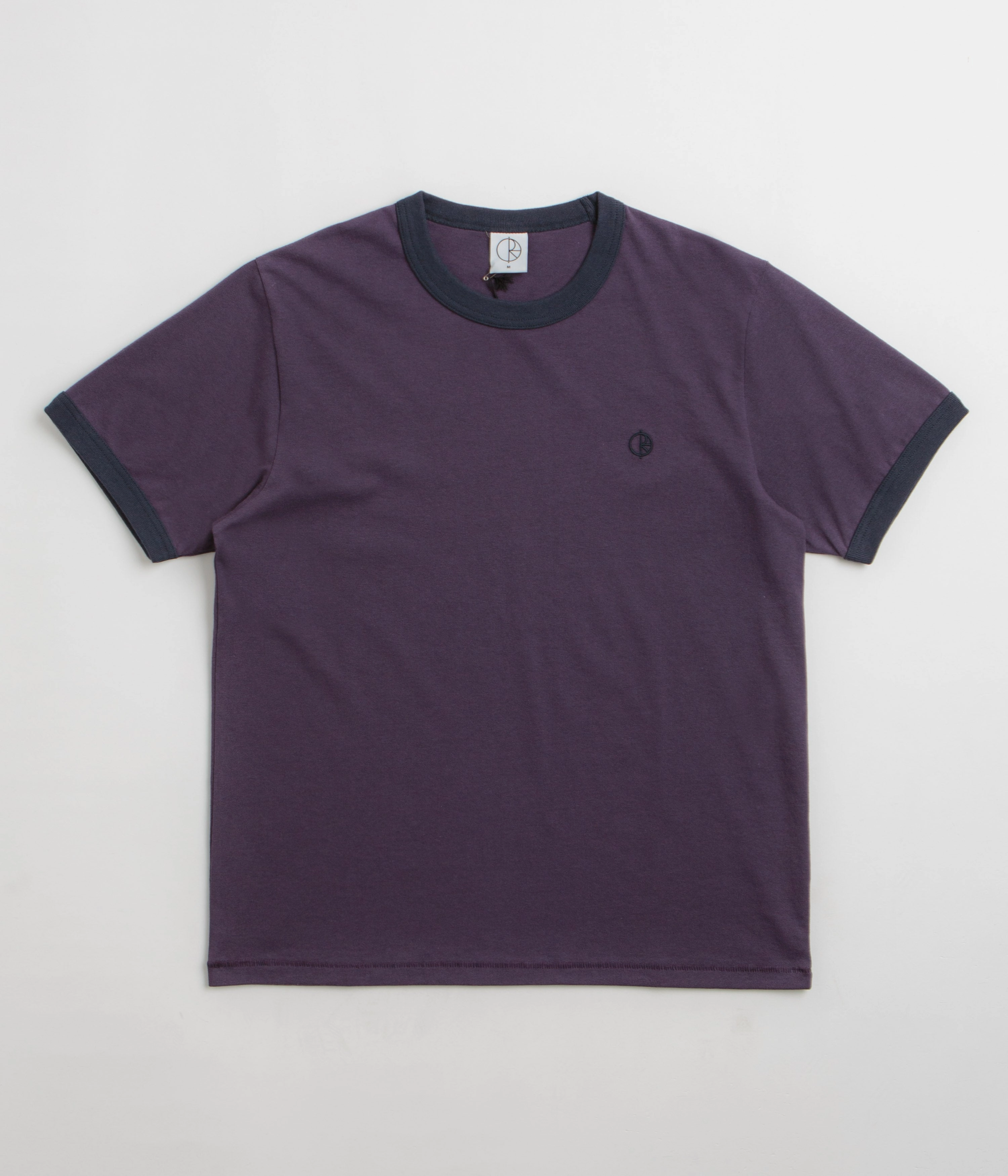 polo shirt Polar Ringer T-Shirt - Dark Violet / Navy