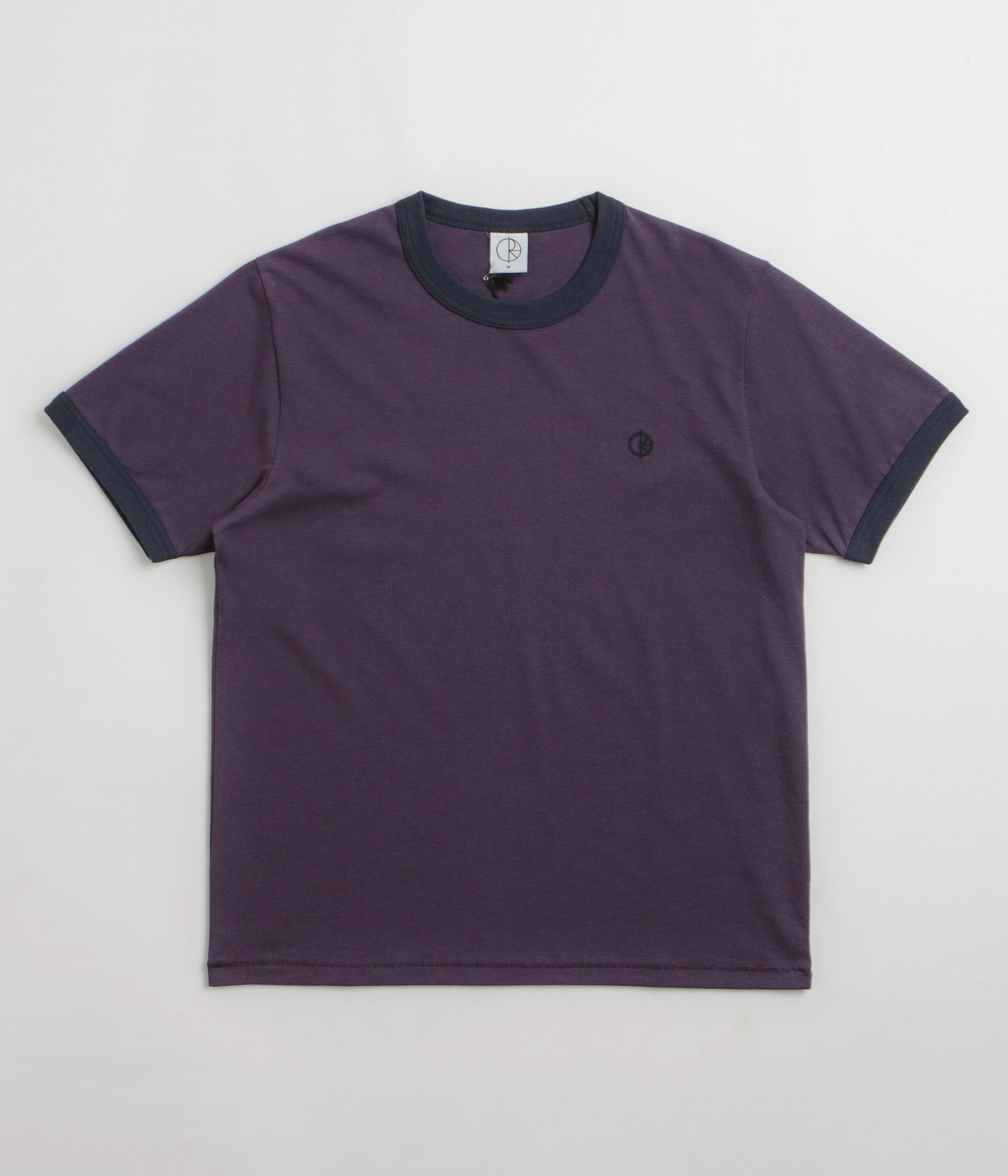 Polar Ringer T-Shirt - Dark Violet / Navy Date Interview