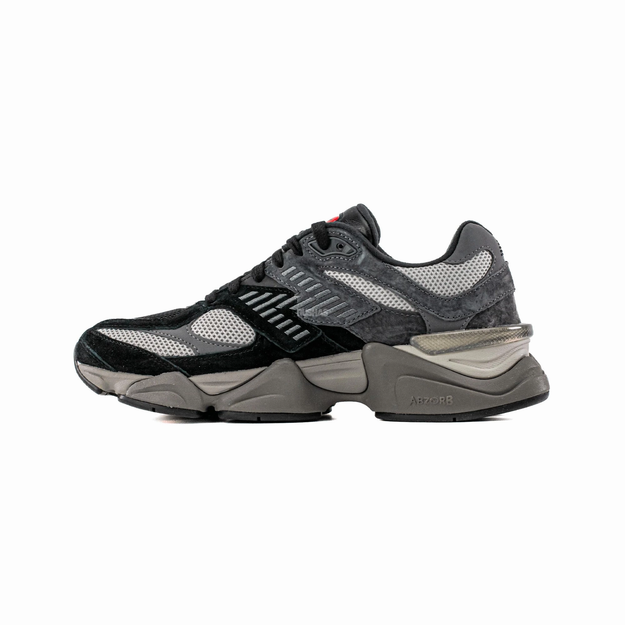 New Balance 9060 'Black Castlerock Grey' (2022) Shallow Footprint Style Move