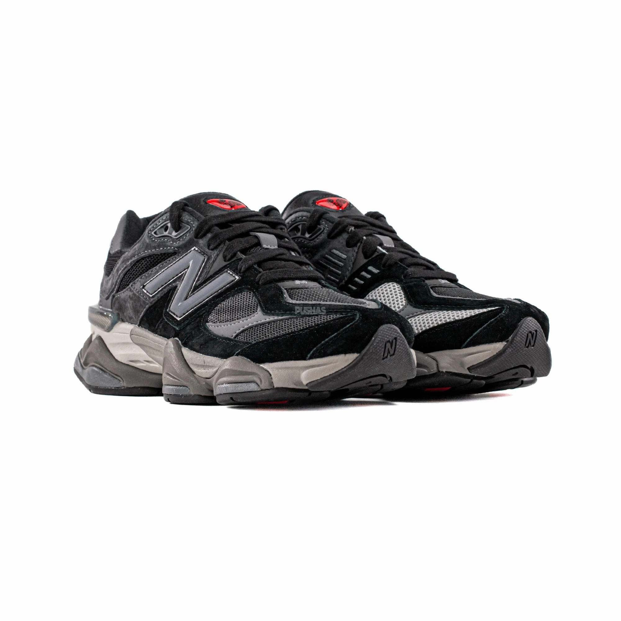 Anatomical Toe Box New Balance 9060 'Black Castlerock Grey' (2022)