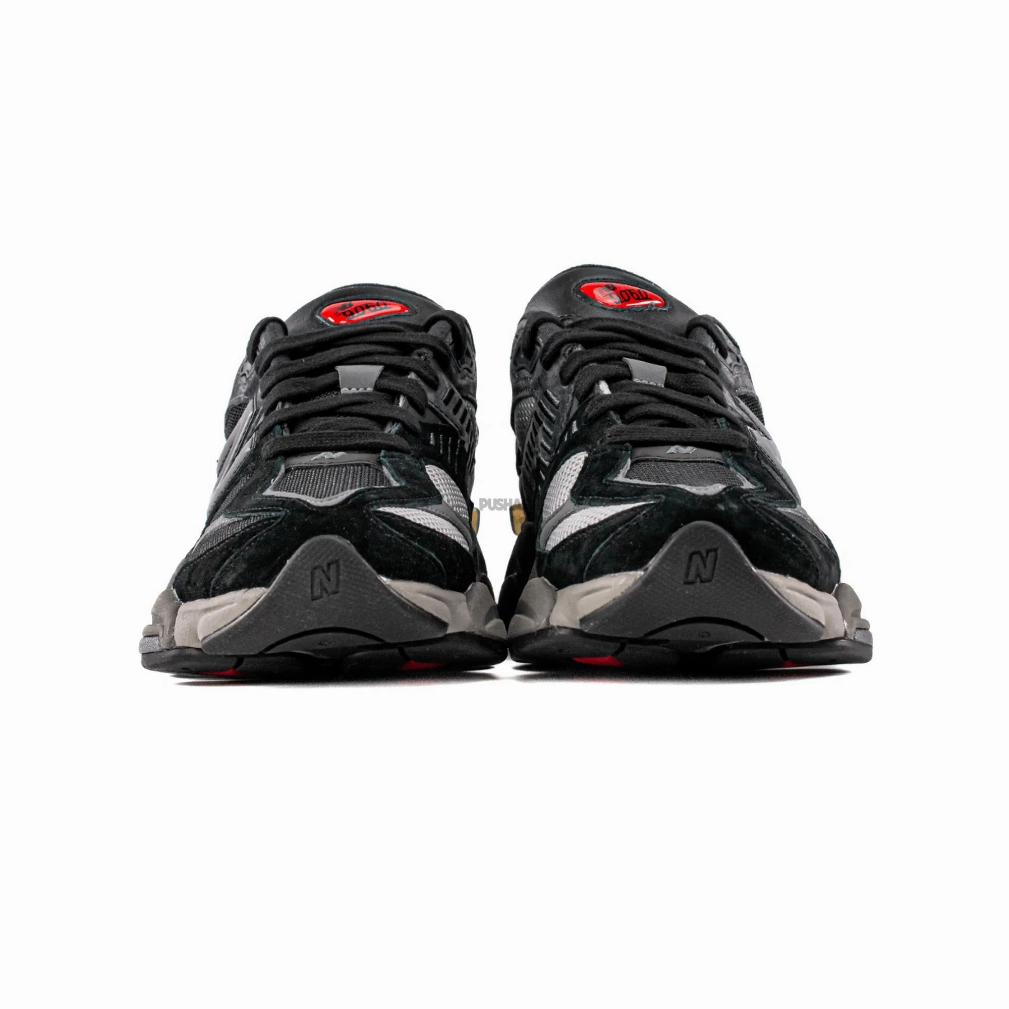 New Balance 9060 'Black Castlerock Grey' (2022) Secure Lace System