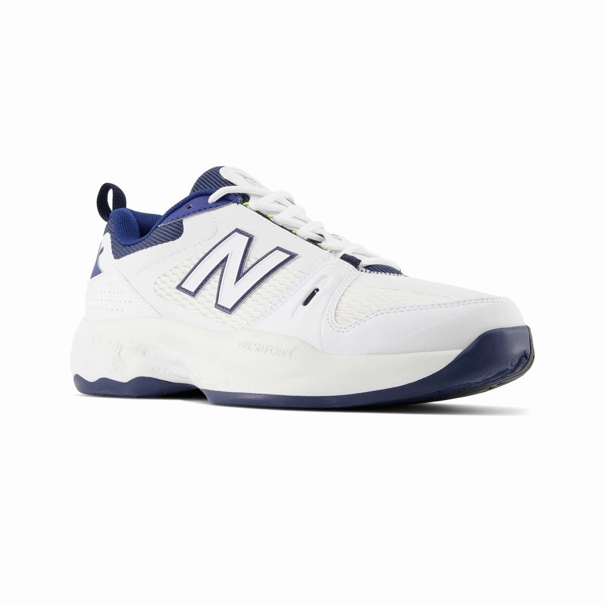 New Balance Men's Fresh Foam MC1007WT White/Navy Track Walk