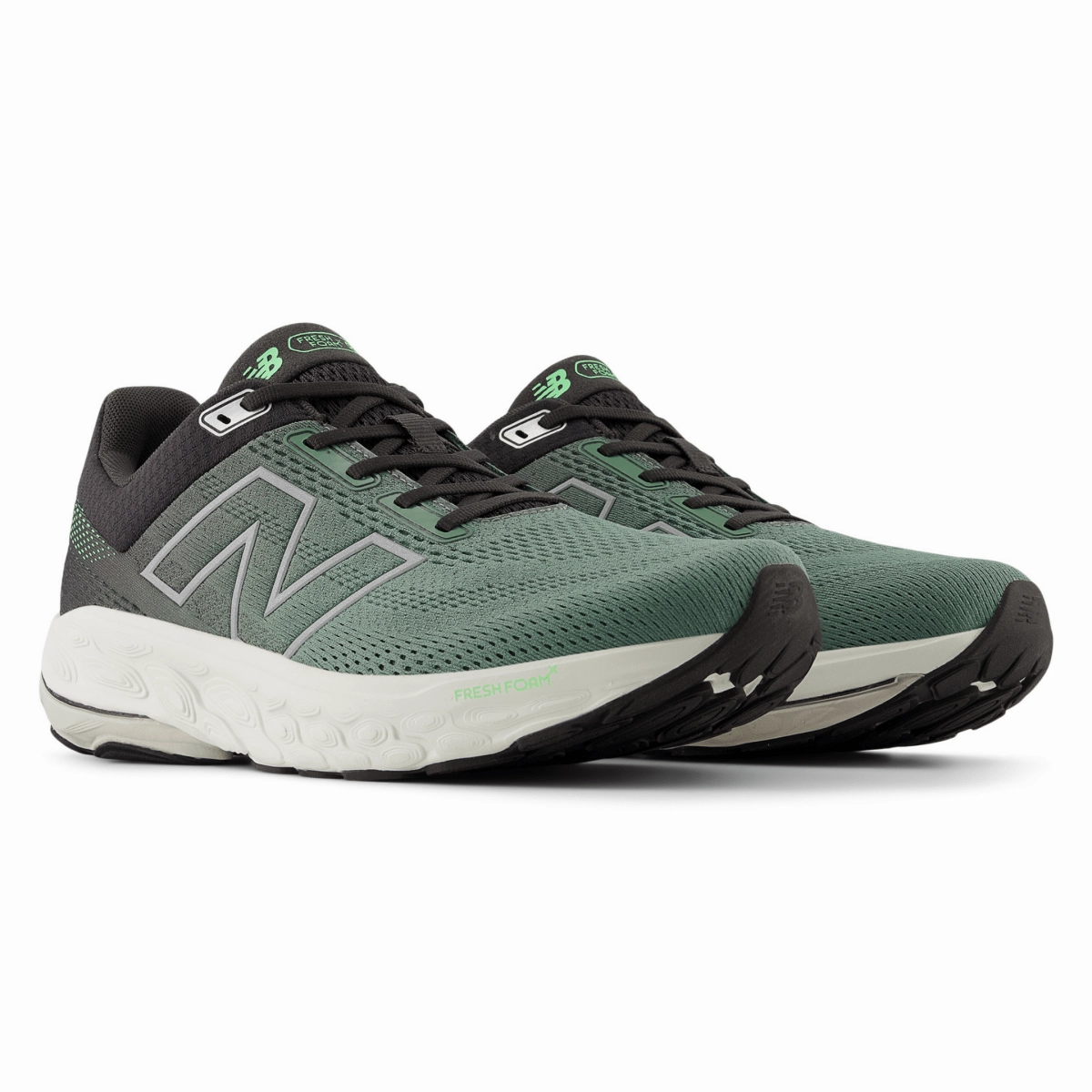 Long Lasting Traction New Balance Men's Fresh Foam X 860v14 M860U14 Dark Juniper/Black Cement/Grey Matter