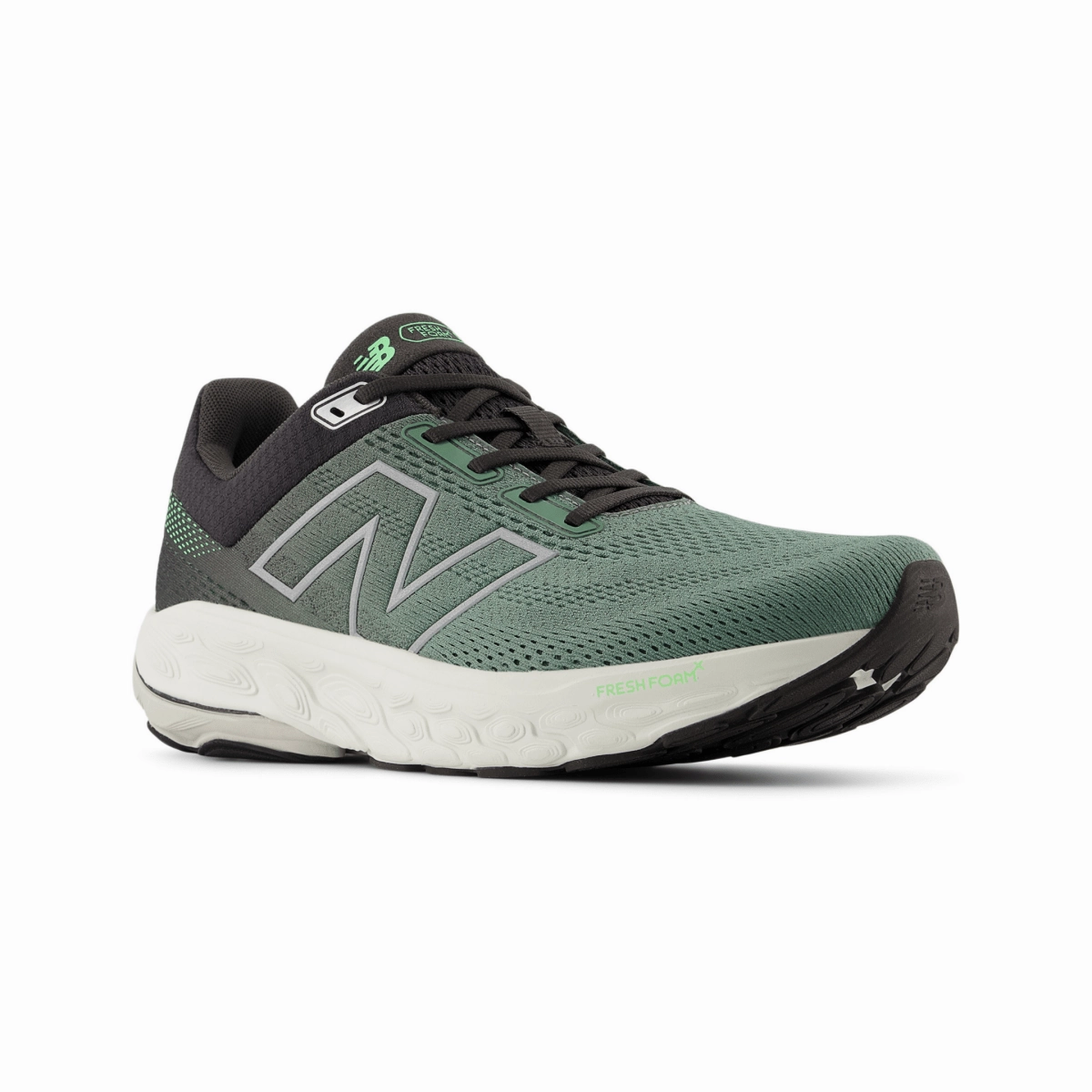 Kinetic Energy Transfer Outdoor Friendly New Balance Men's Fresh Foam X 860v14 M860U14 Dark Juniper/Black Cement/Grey Matter