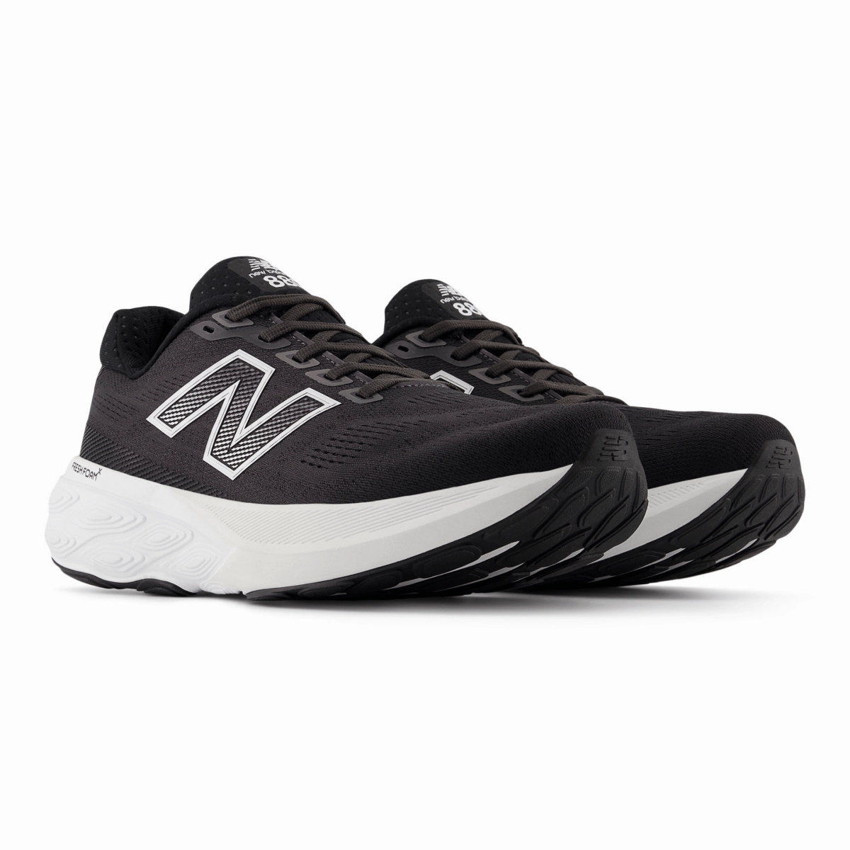 New Balance Men's Fresh Foam X 880v15 M880B15 Black/White/Reflection Multi   Purpose