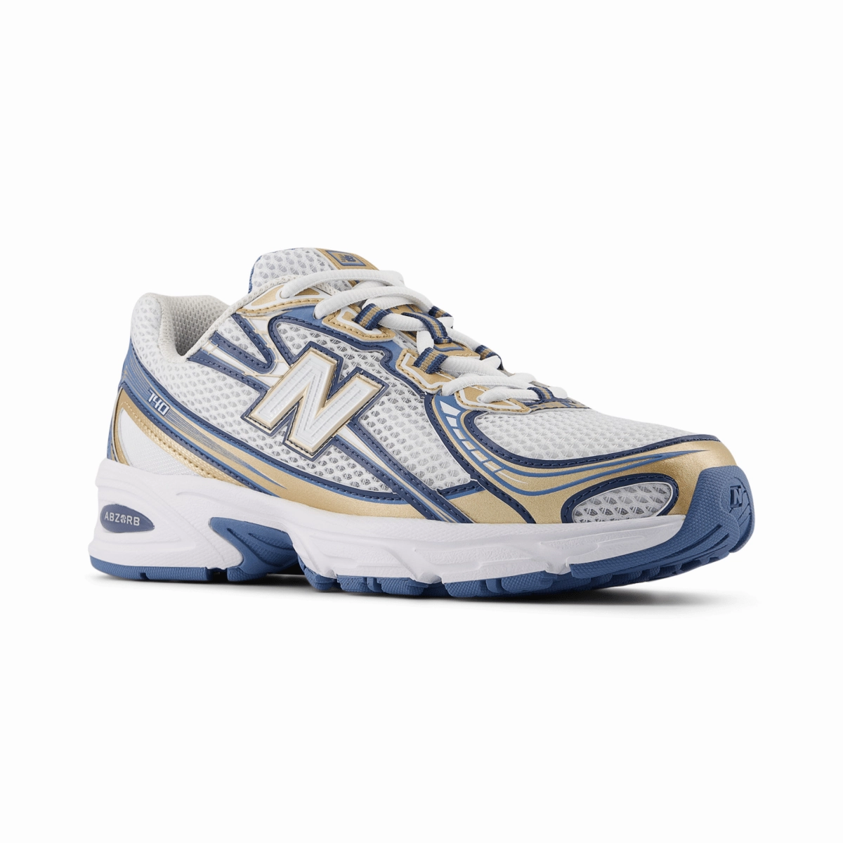 Ultra Flexible Comfortable Stride New Balance Men's U740HB2 Heron Blue/Gold/White