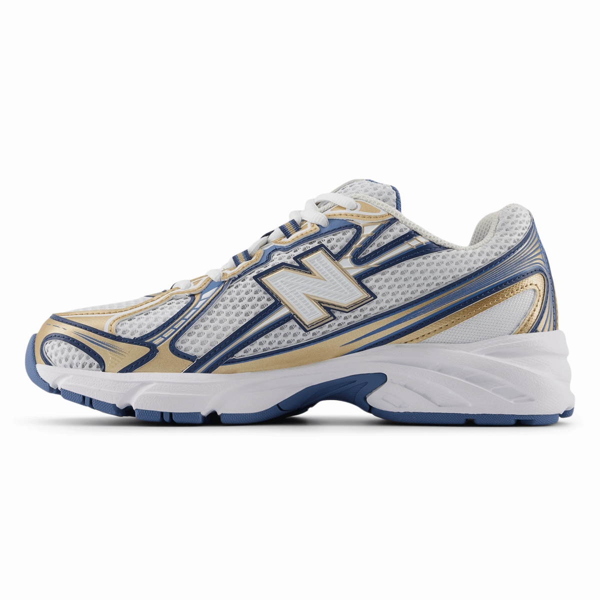 New Balance Men's U740HB2 Heron Blue/Gold/White Anti Microbial Treatment