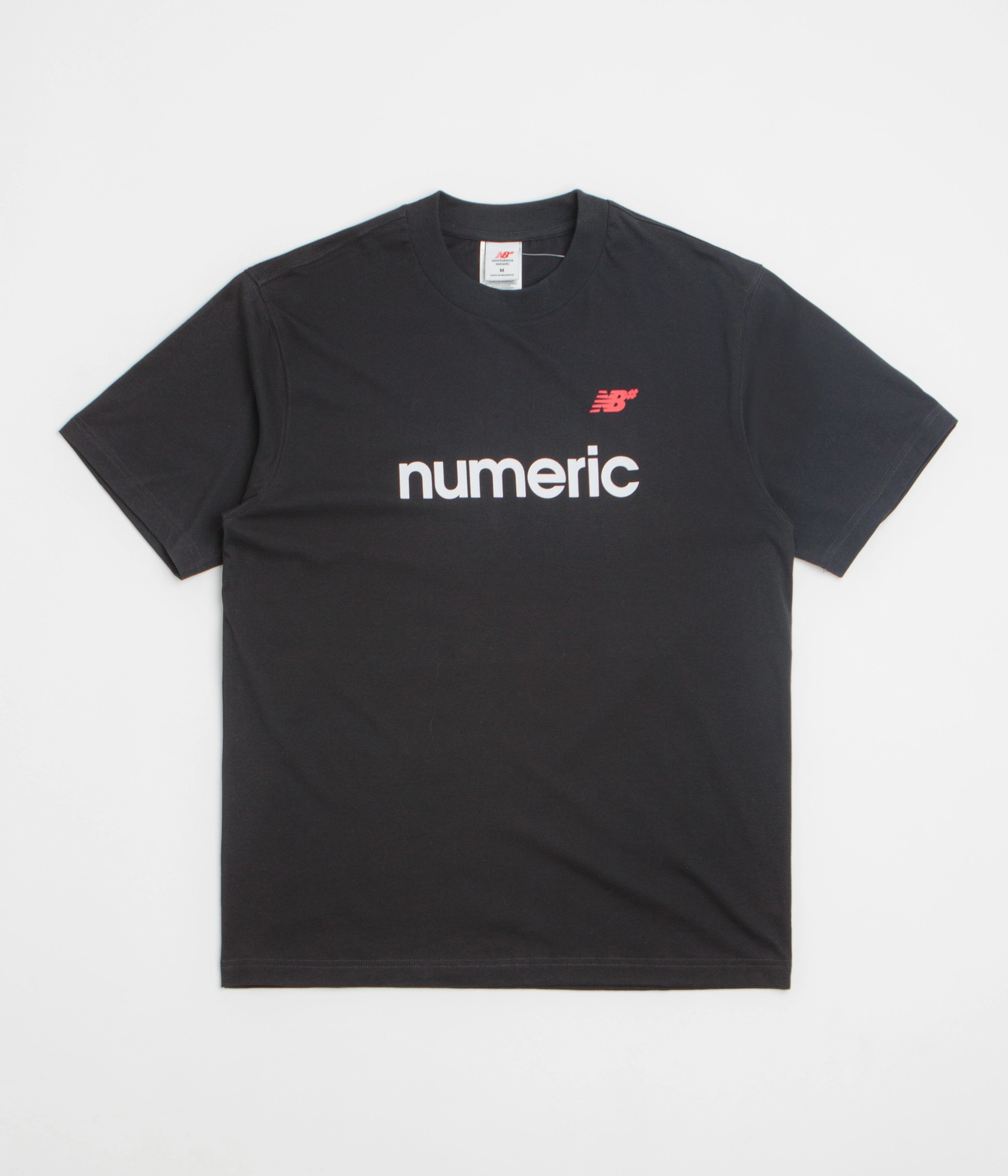 New Balance Numeric Linear Logo T-Shirt - Black Sleepwear