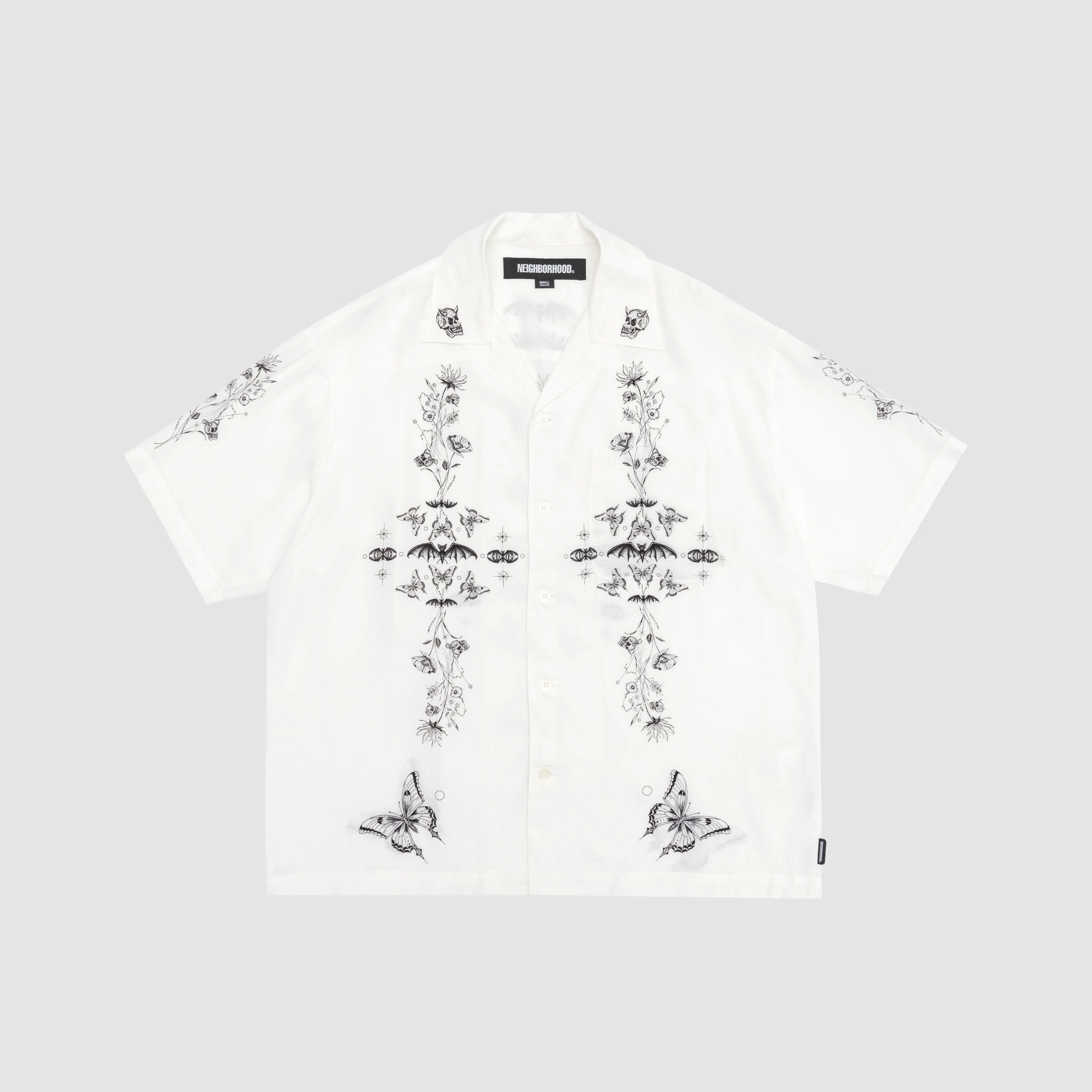 Non-Iron Moisture Management Tech NH x DR WOO HAWAIIAN S/S SHIRT