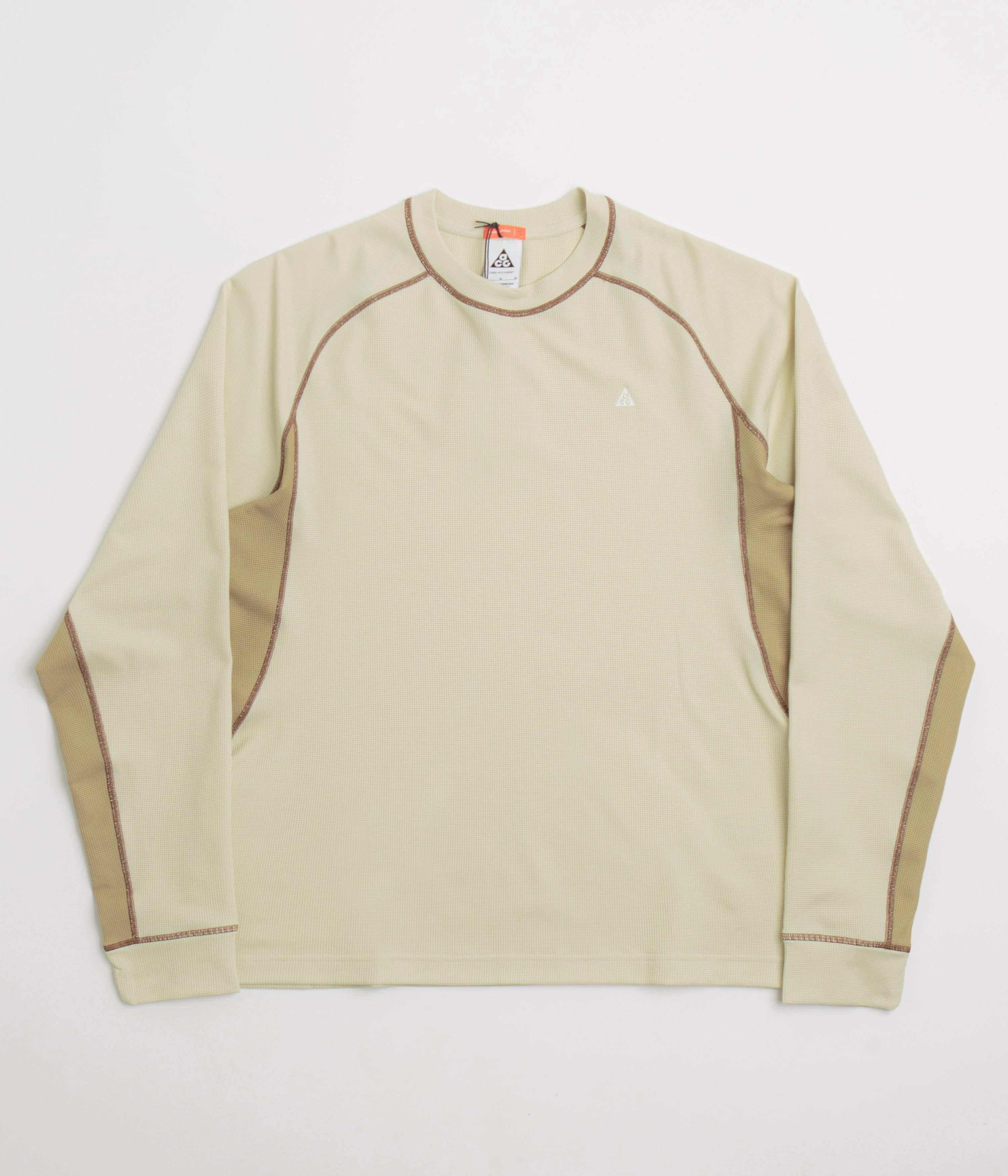 fishing venue RV park Nike ACG Chinati Long Sleeve T-Shirt - Light Khaki / Parachute Beige / Summit White
