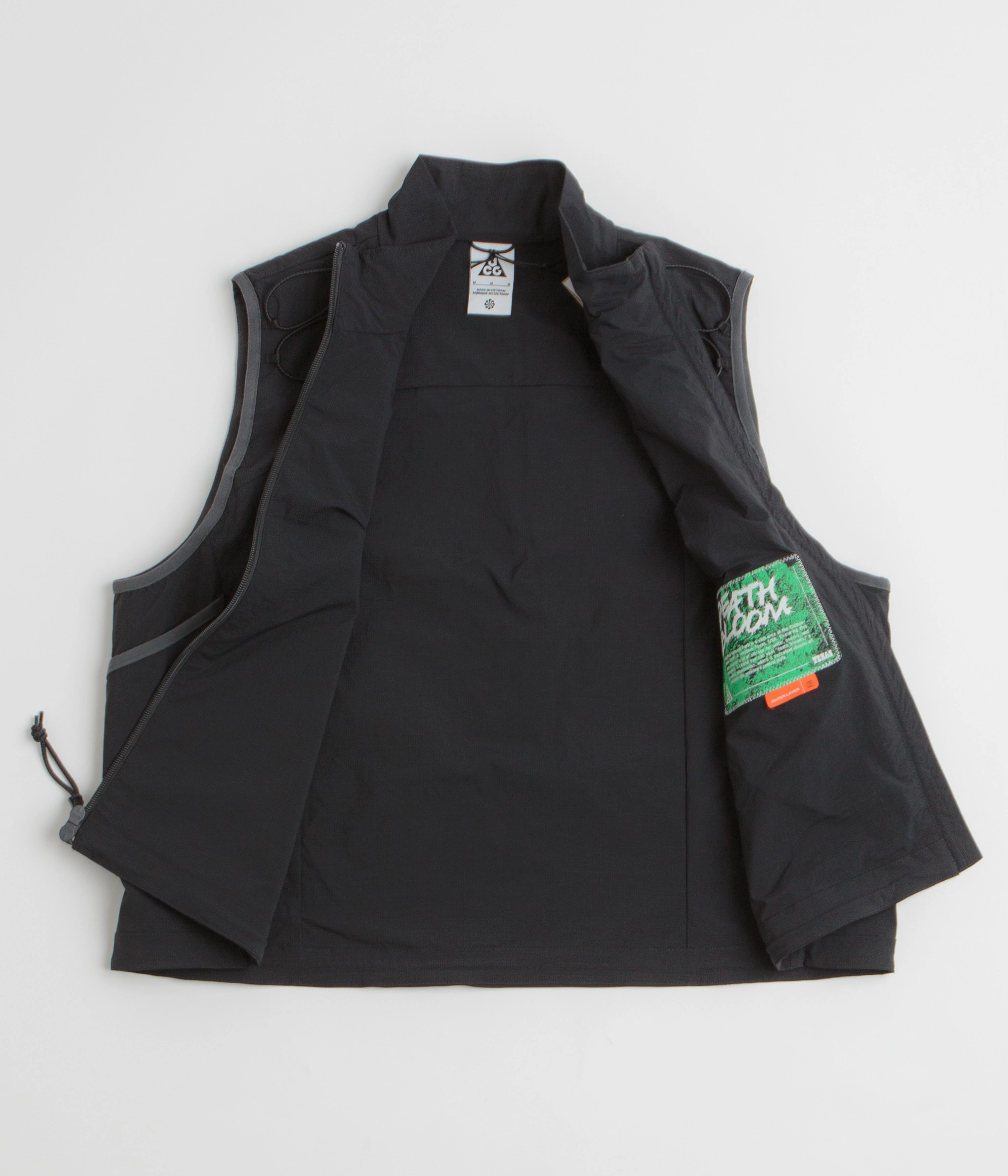 evening walk Thermal Base Nike ACG Death Bloom Vest - Black / Anthracite / Summit White