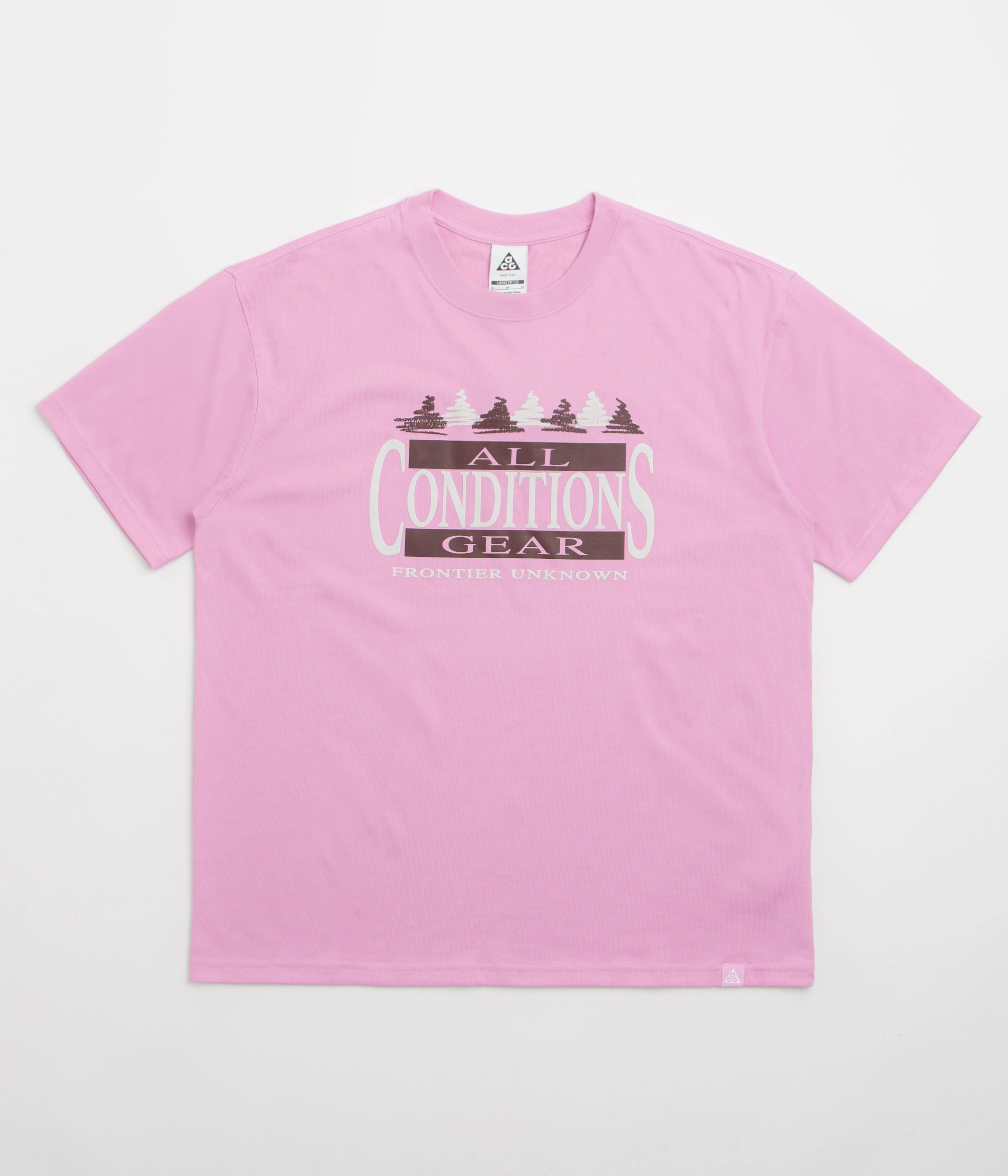 Easy to Wear Nike ACG Frontier T-Shirt - Beyond Pink