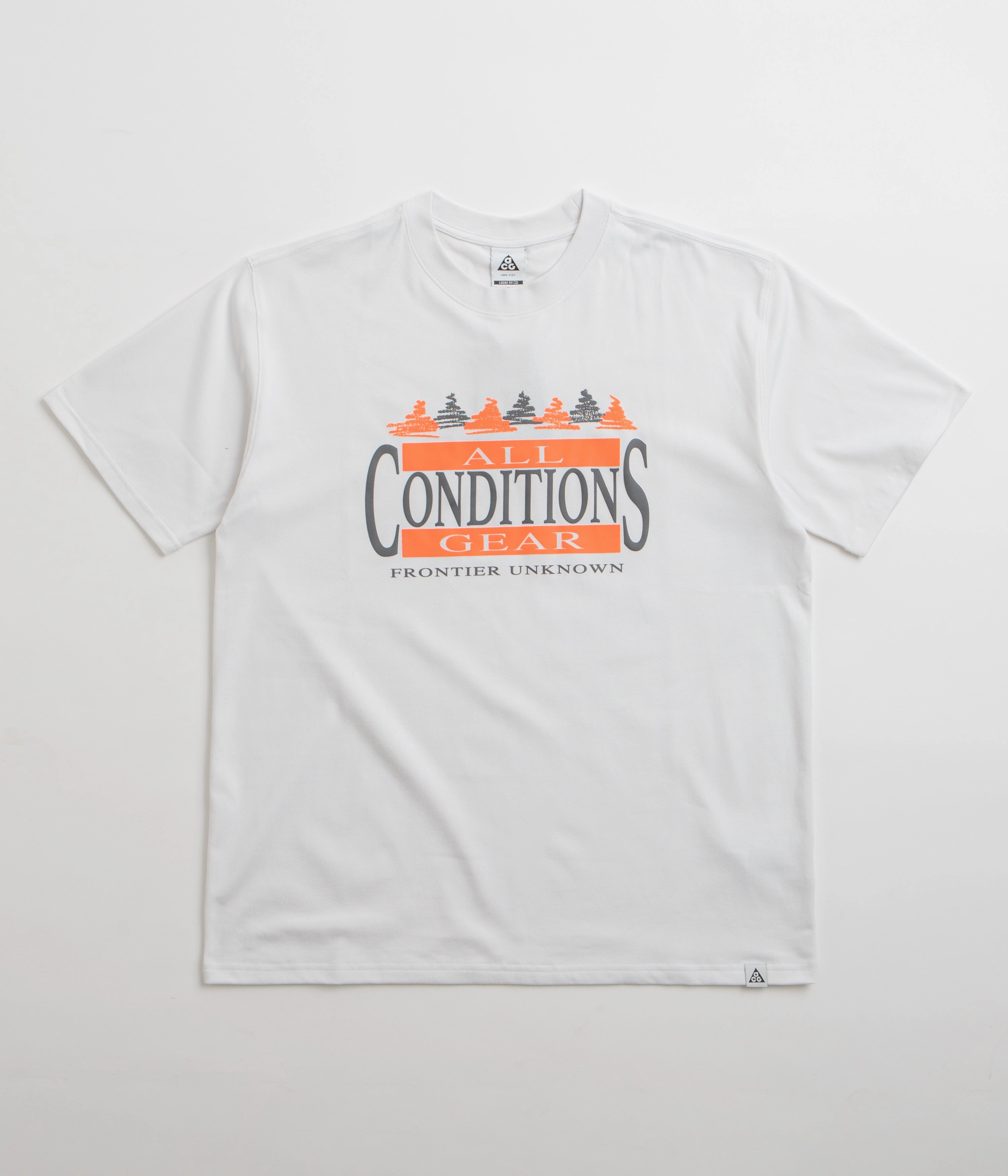 Nike ACG Frontier T-Shirt - Summit White Metallic colors