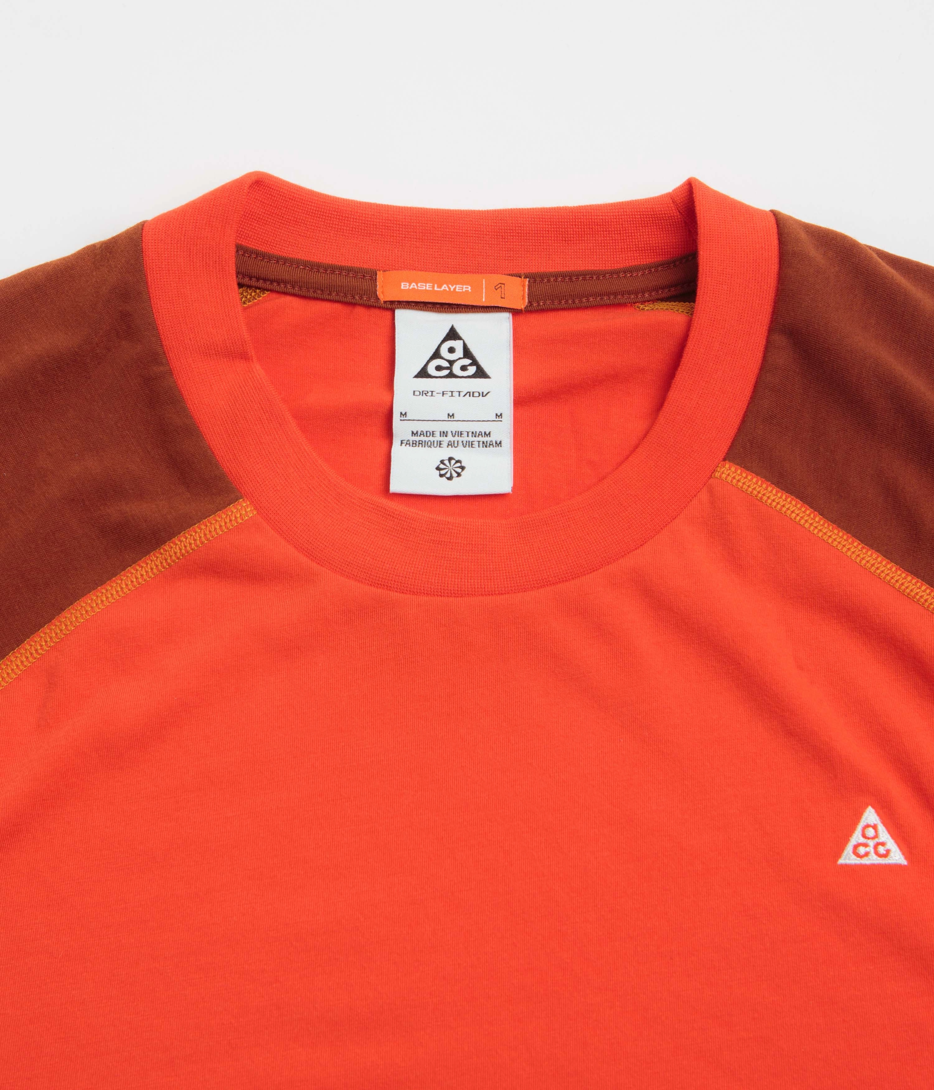 Nike ACG Goat Rocks T-Shirt - Picante Red / Cinnamon / Summit White Sleepwear
