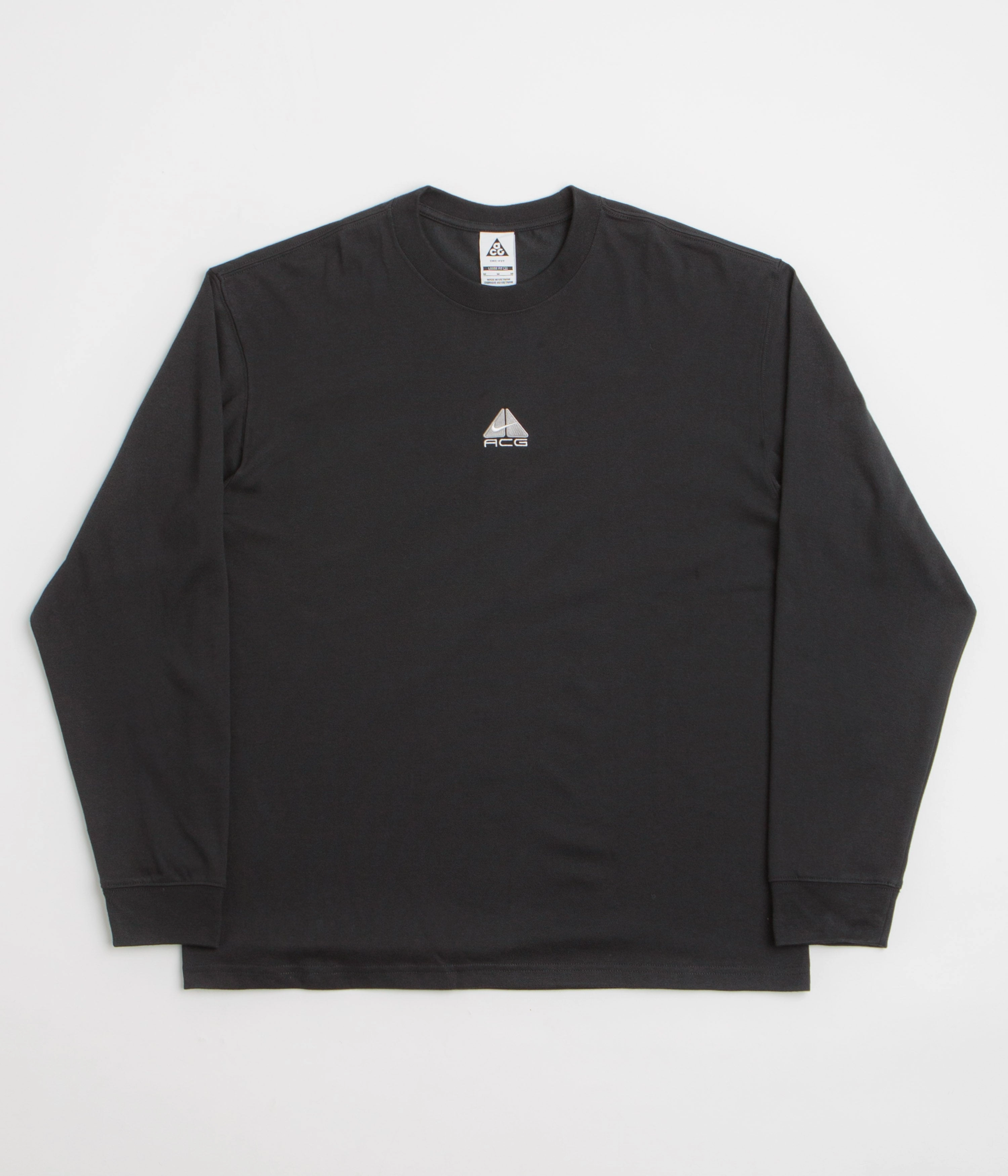 Low-quality Nike ACG Lungs Long Sleeve T-Shirt - Black / Summit White