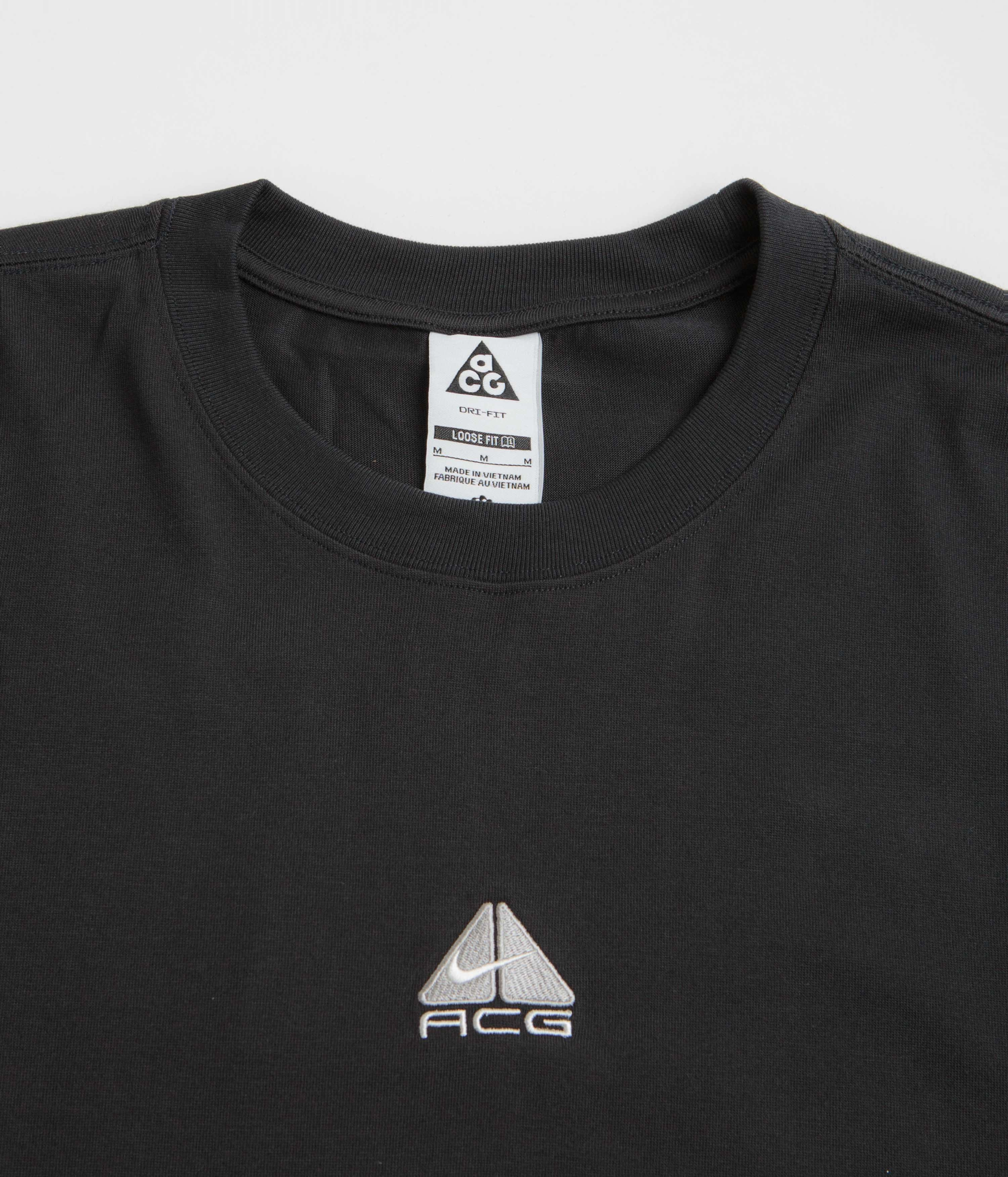 quick-drying tank top Nike ACG Lungs Long Sleeve T-Shirt - Black / Summit White