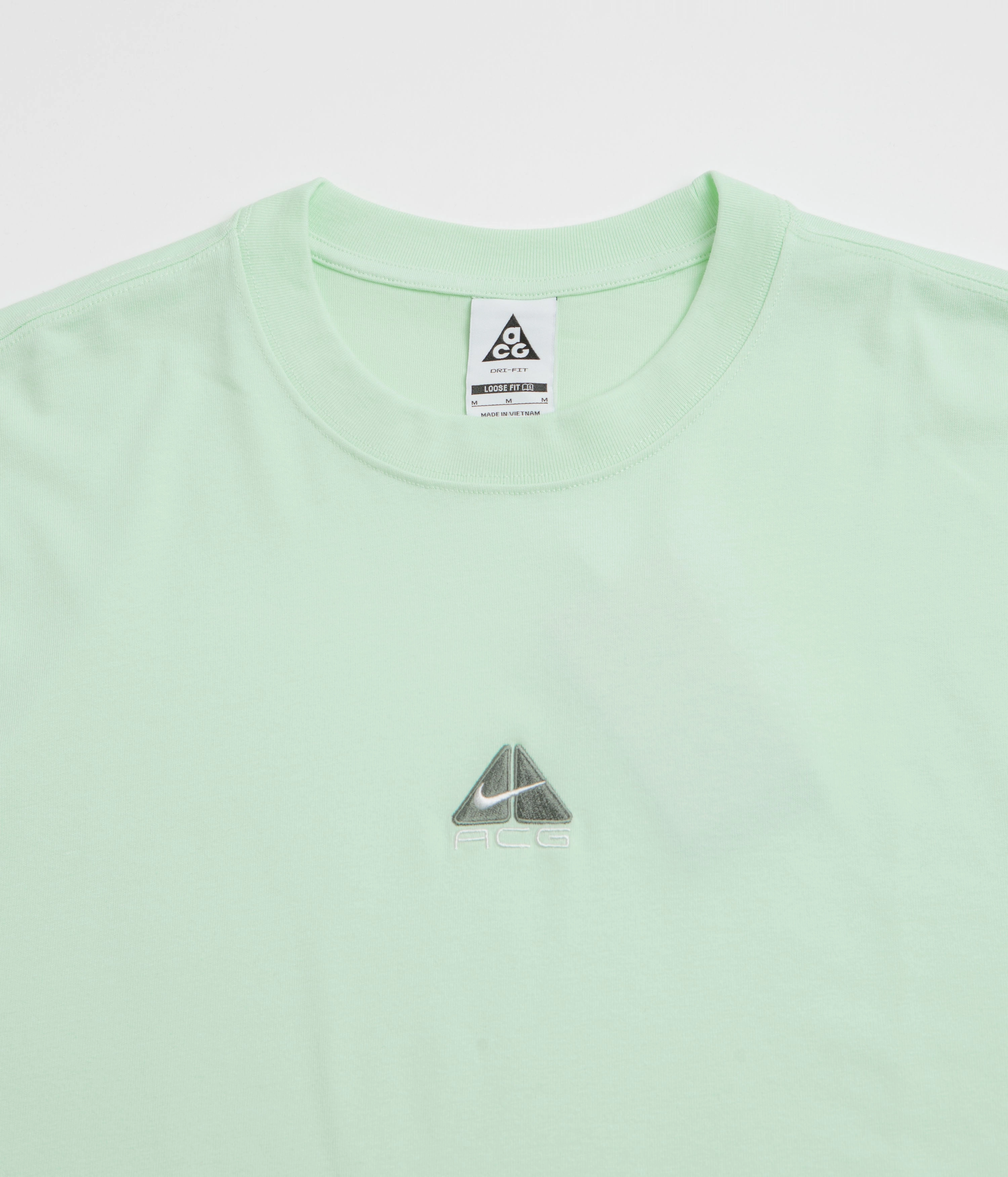 Nike ACG Lungs T-Shirt - Mint Foam Embroidered