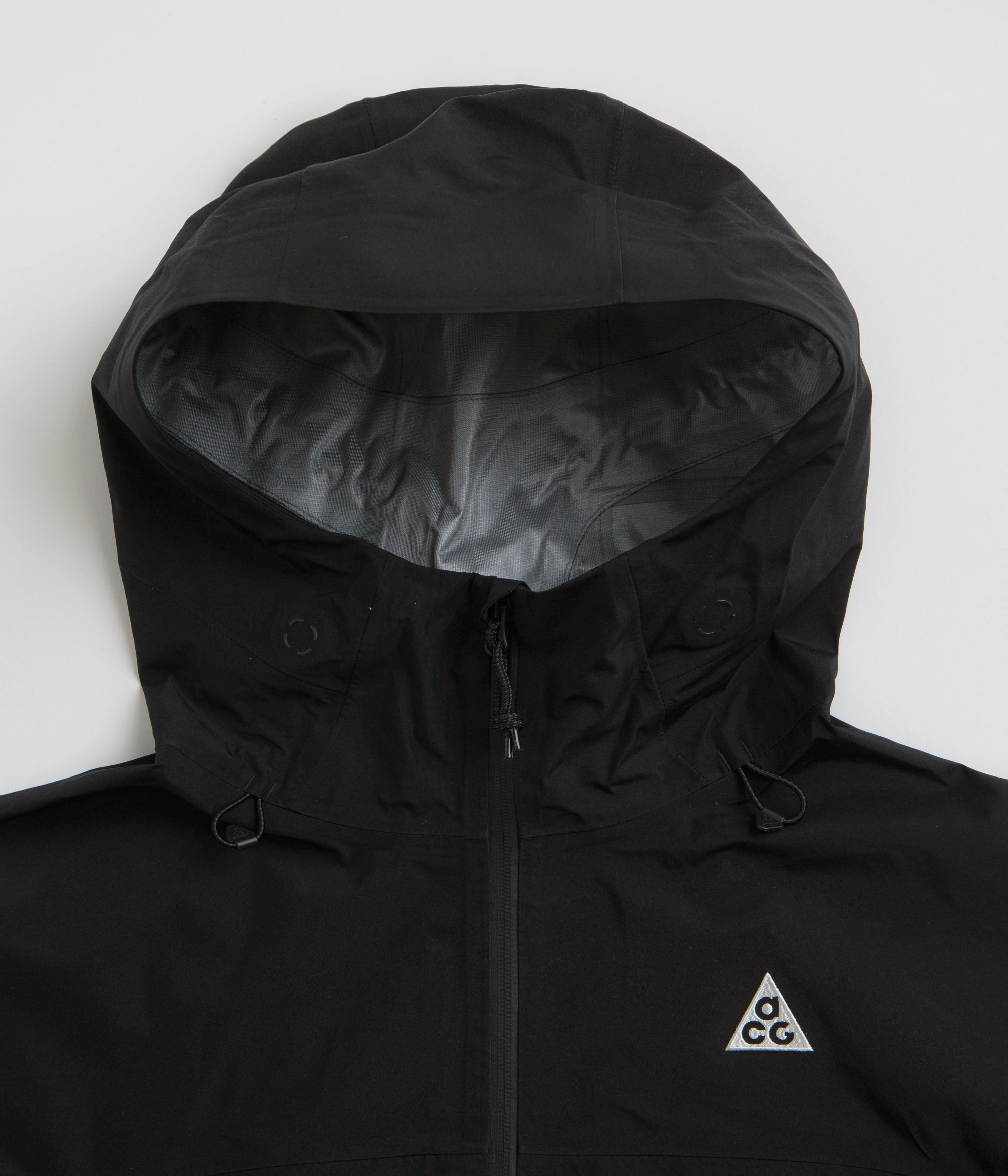 Nike ACG Misery Ridge Jacket - Black / Summit White Abrasion Resistant Surface