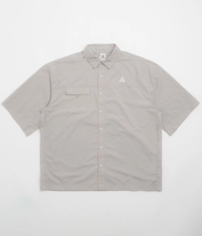 Party Ready Nike ACG Orb Weaver Short Sleeve Shirt - College Grey / Football Grey / Summit White