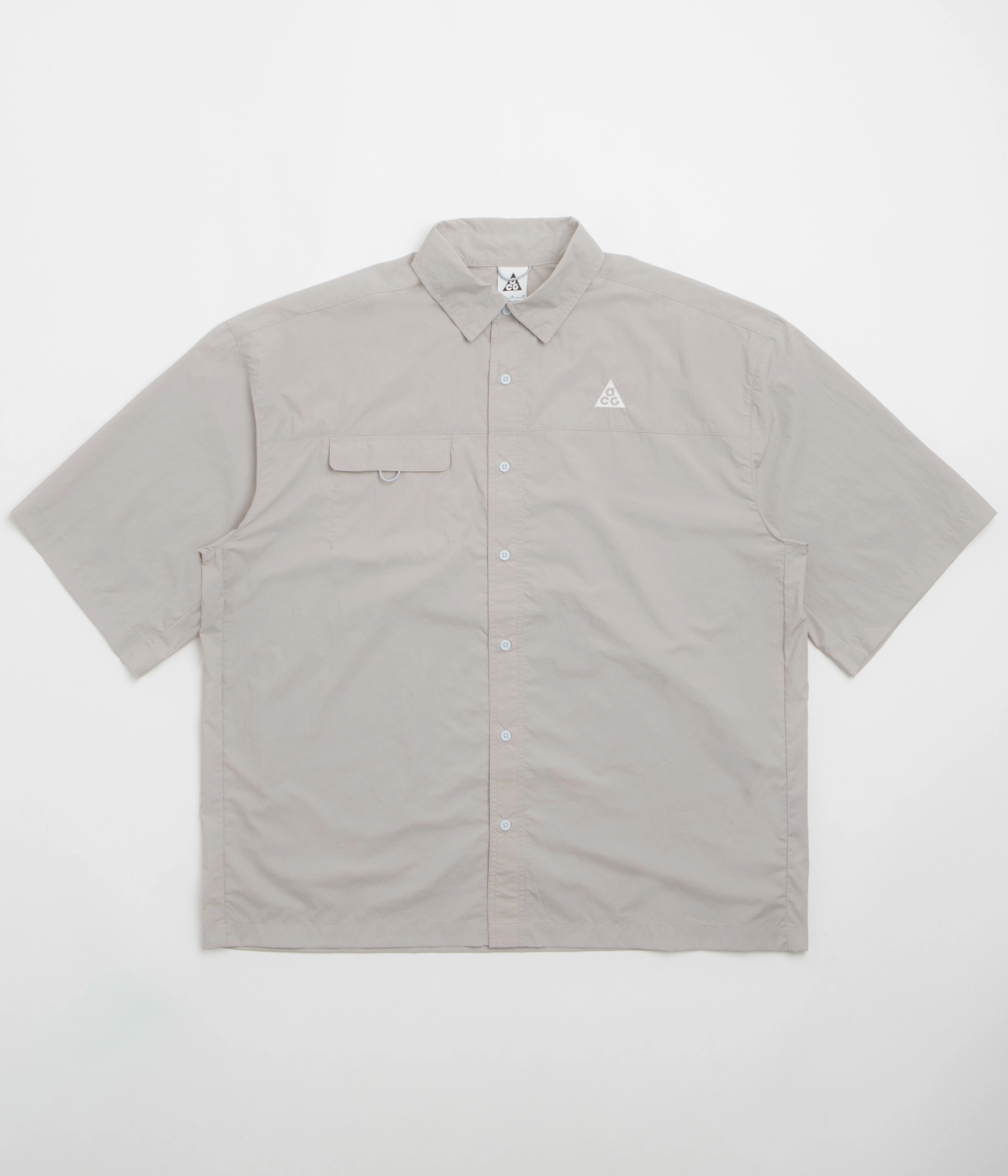 Party Ready Nike ACG Orb Weaver Short Sleeve Shirt - College Grey / Football Grey / Summit White