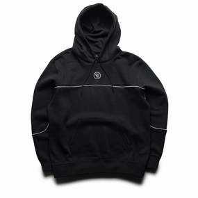 Nike Club Total 90 Soccer Pullover Hoodie - Black/White Chill Wear Perfect Fit