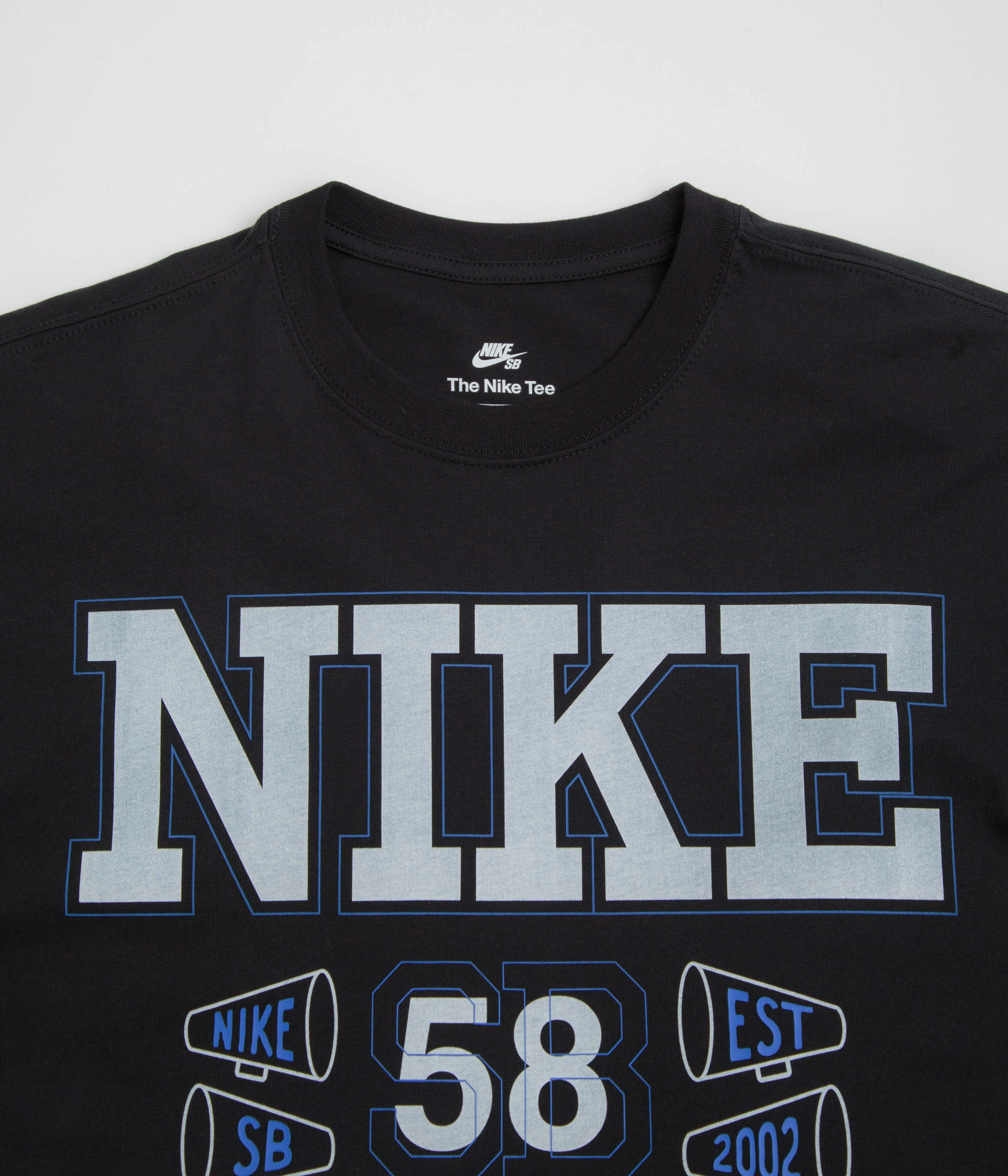 plane venue Casual Nike SB Athletics T-Shirt - Black