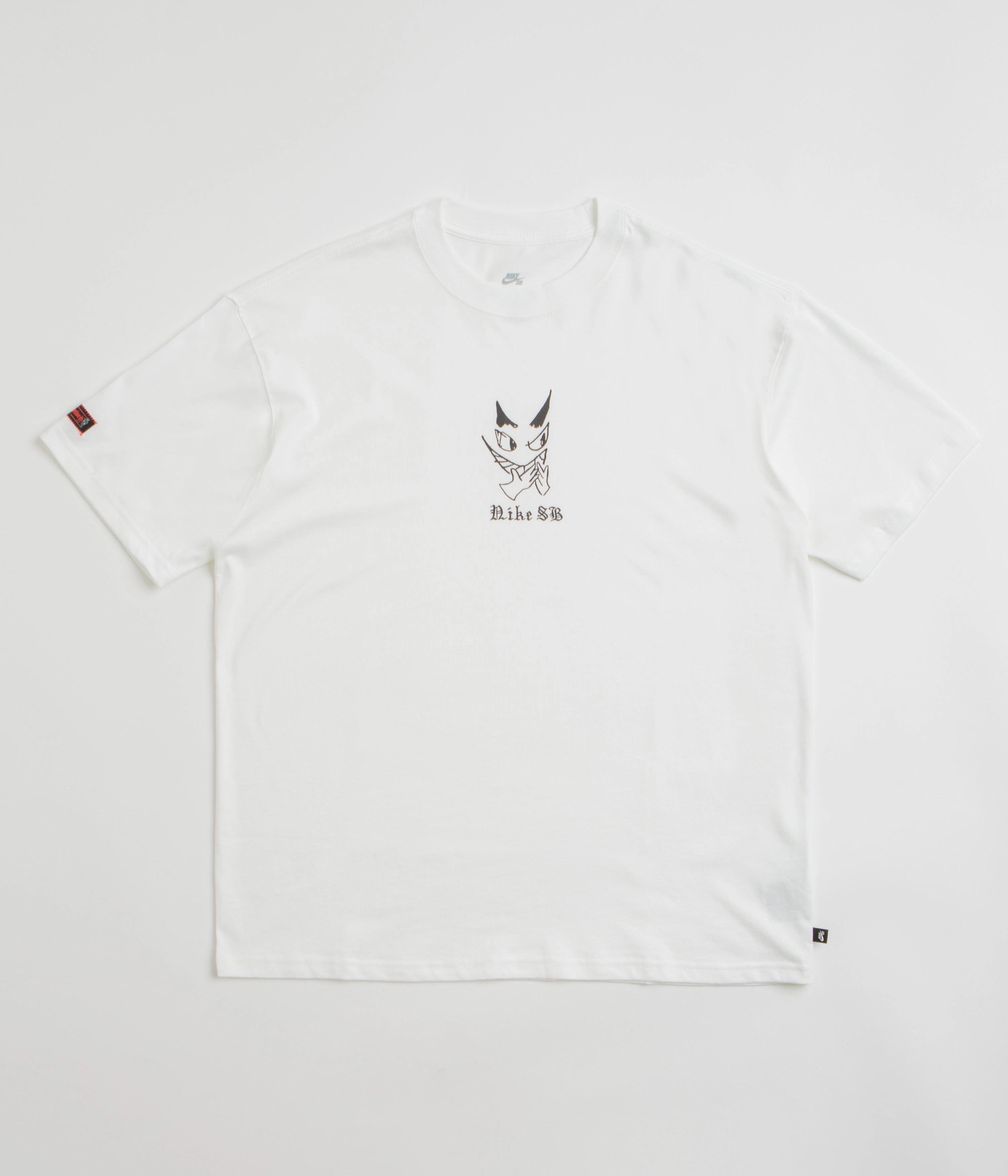 Swimwear Nike SB Charcoal Dunk T-Shirt - White