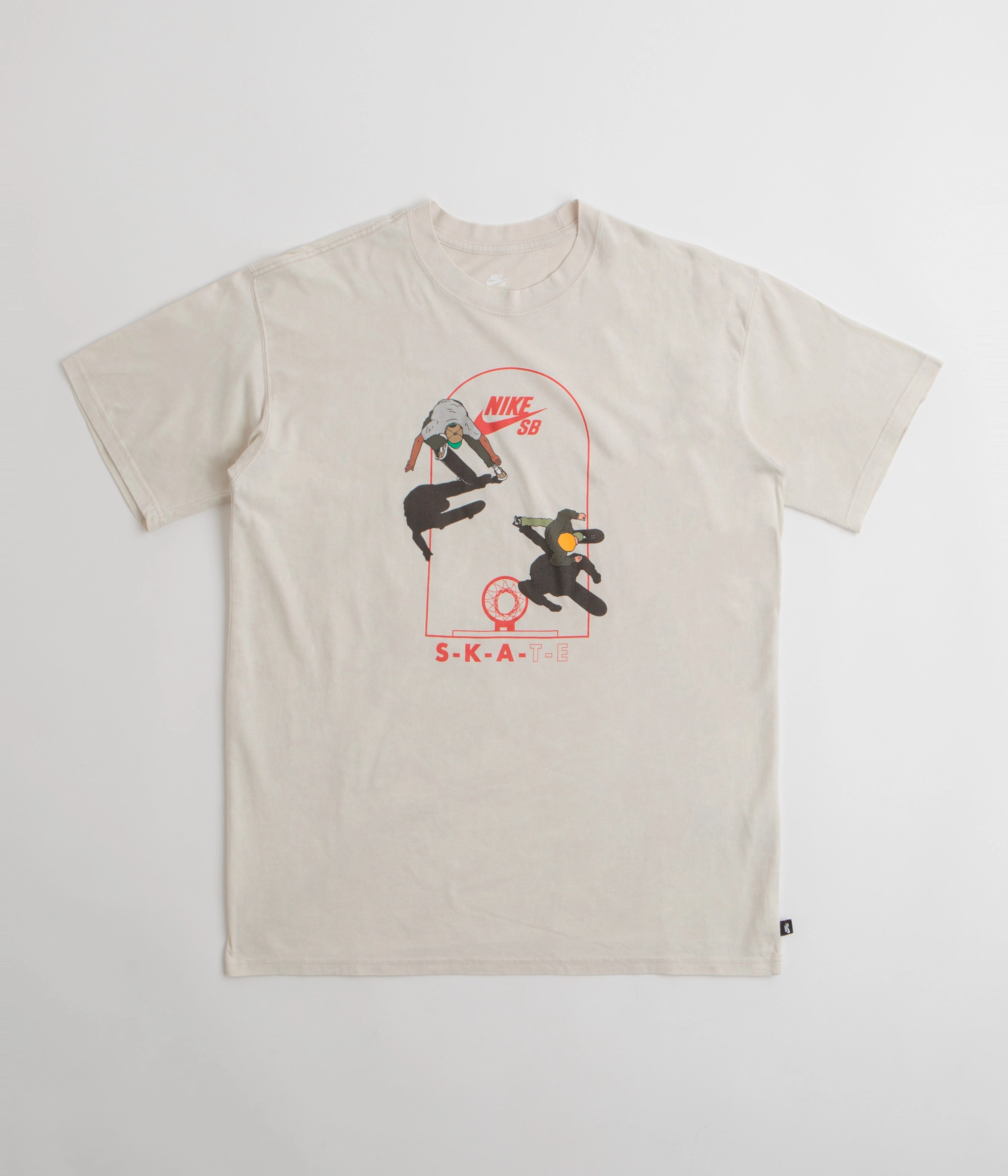 Nike SB Court T-Shirt - Light Bone Seamless construction