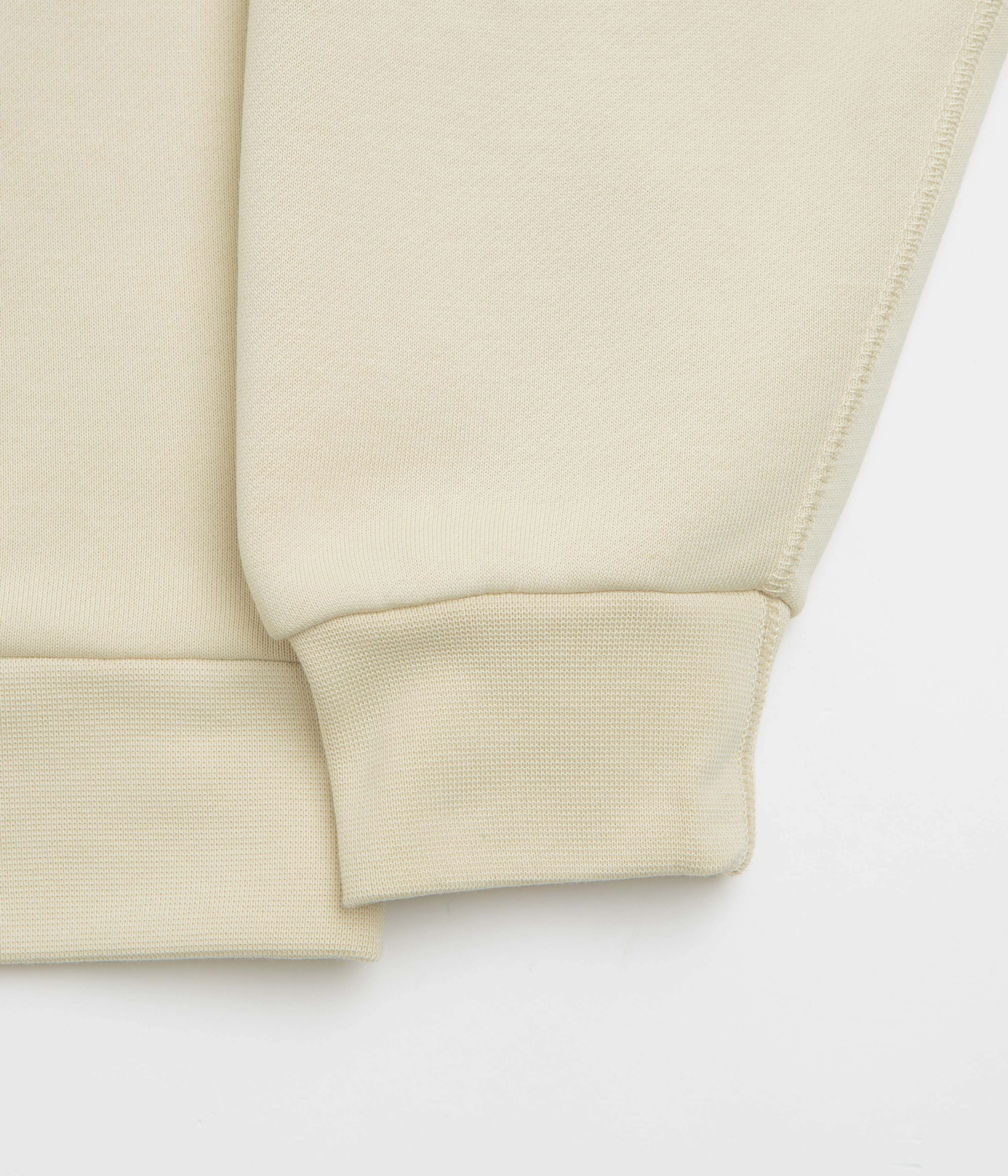 Nike SB Essential Logo Crewneck Sweatshirt - Light Khaki / White Classic Relaxed