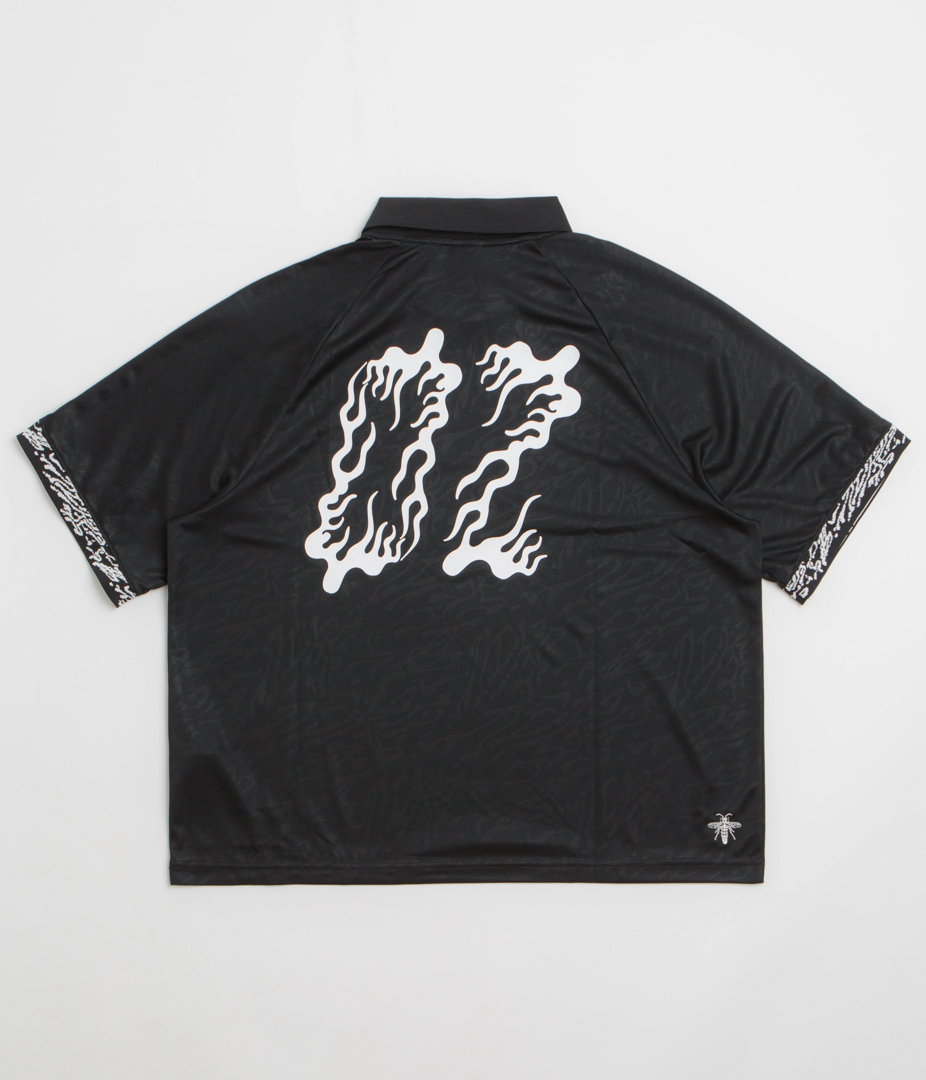 Nike SB Jacquard Jersey - Black / Black / White swimming venue Dry clean only