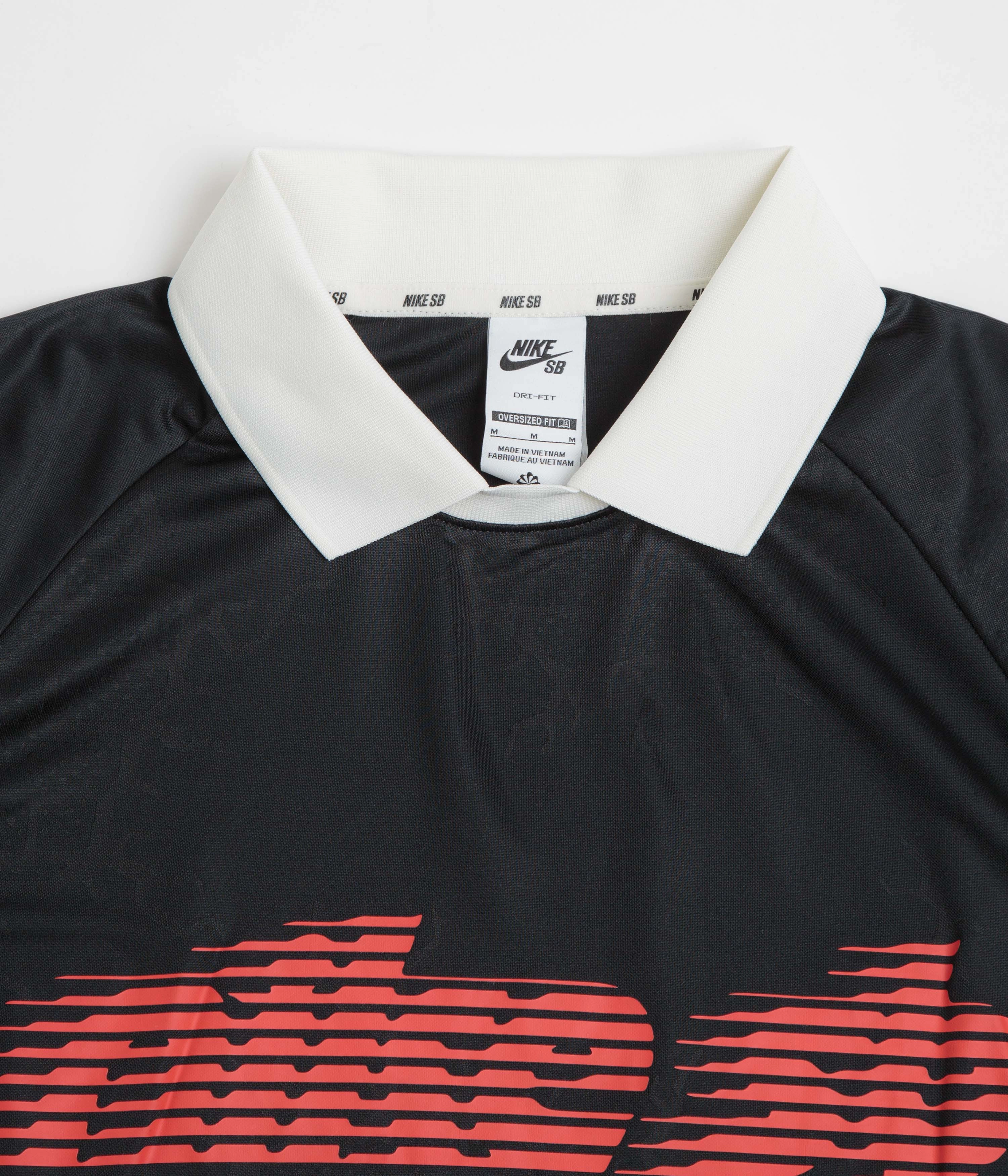 Organic Cotton exhibition event Nike SB Jacquard Jersey - Black / Sail