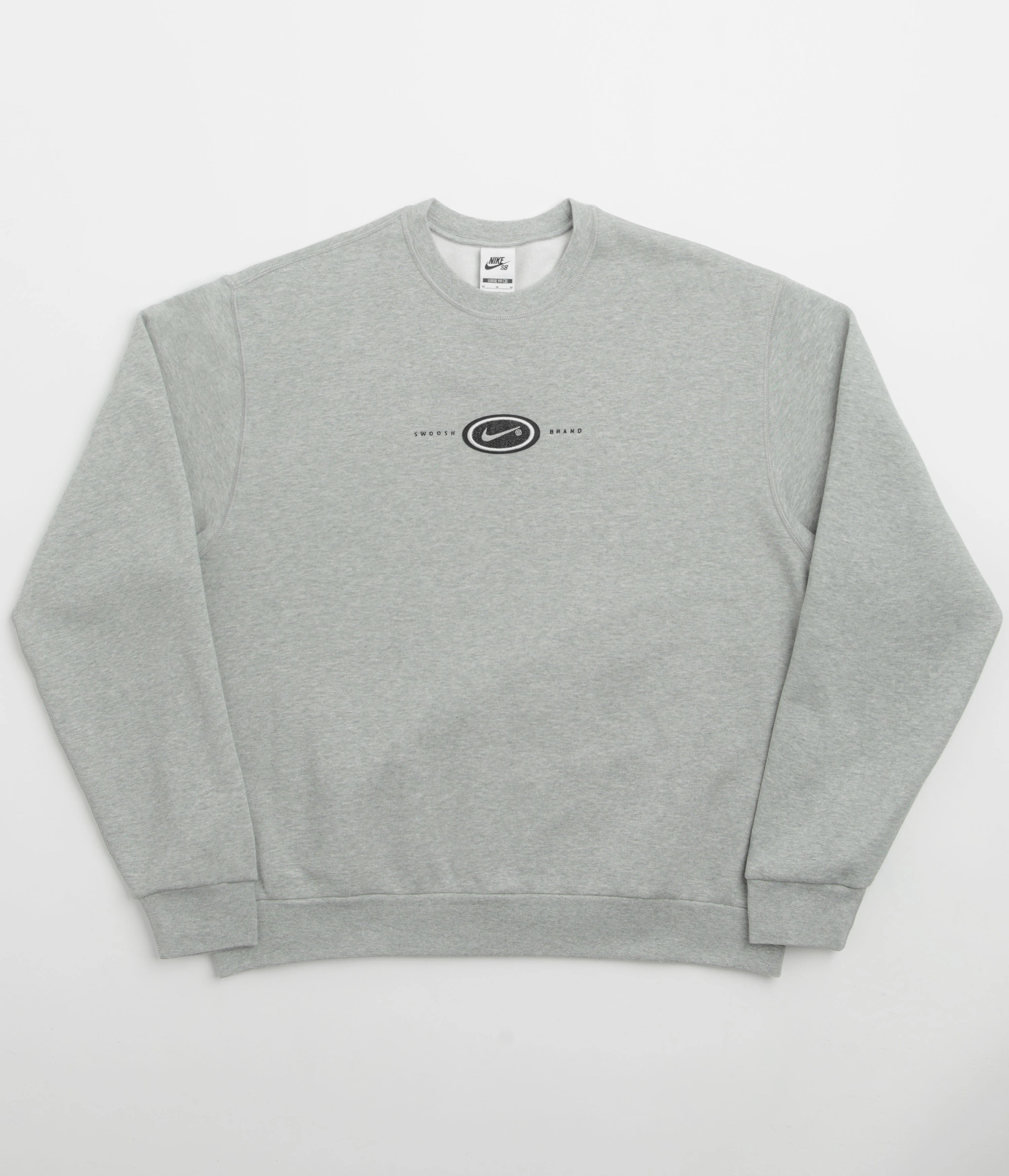 Regular Fit Nike SB Koston Crewneck Sweatshirt - Dark Grey Heather