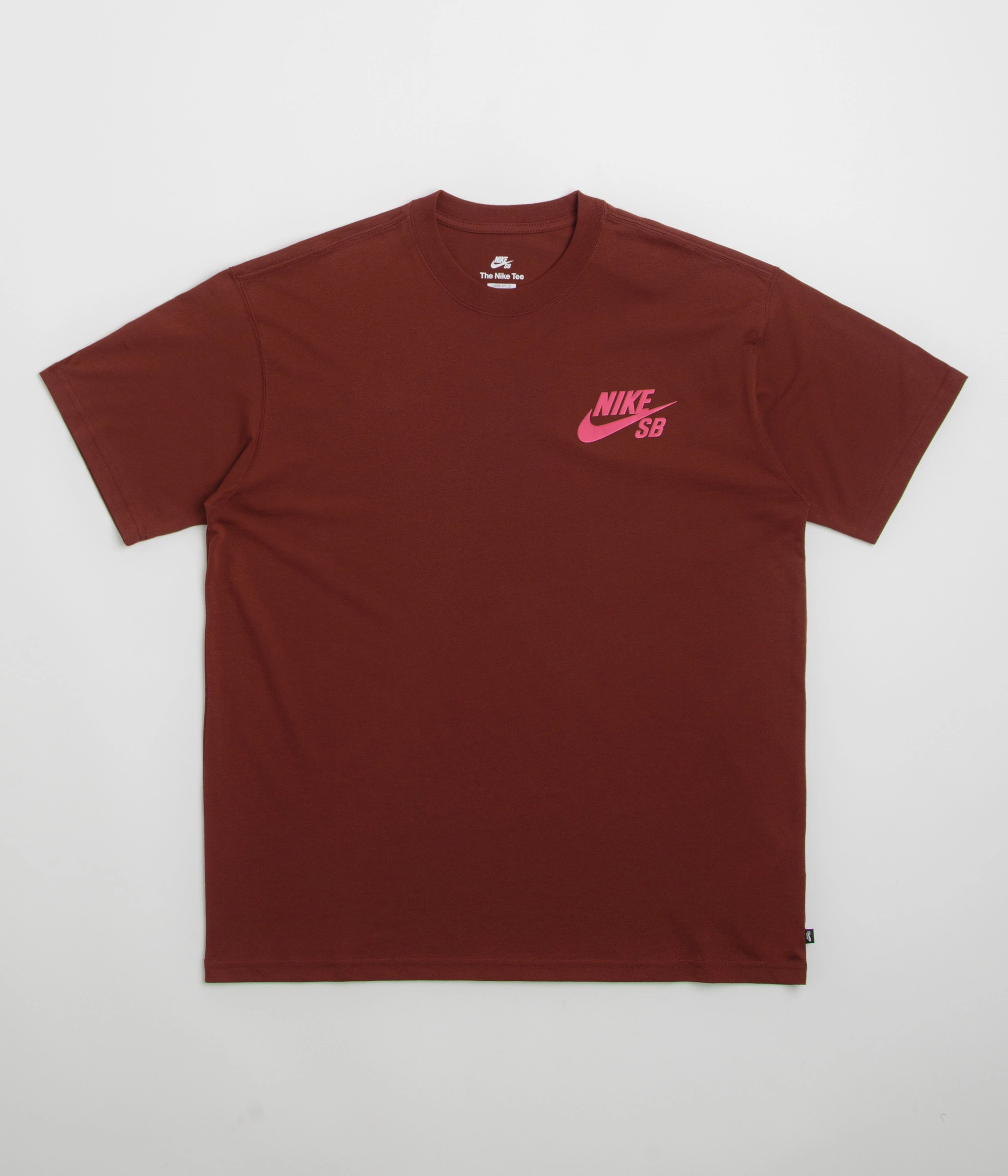 Lace trim Daytime Nike SB Logo T-Shirt - Dark Team Red