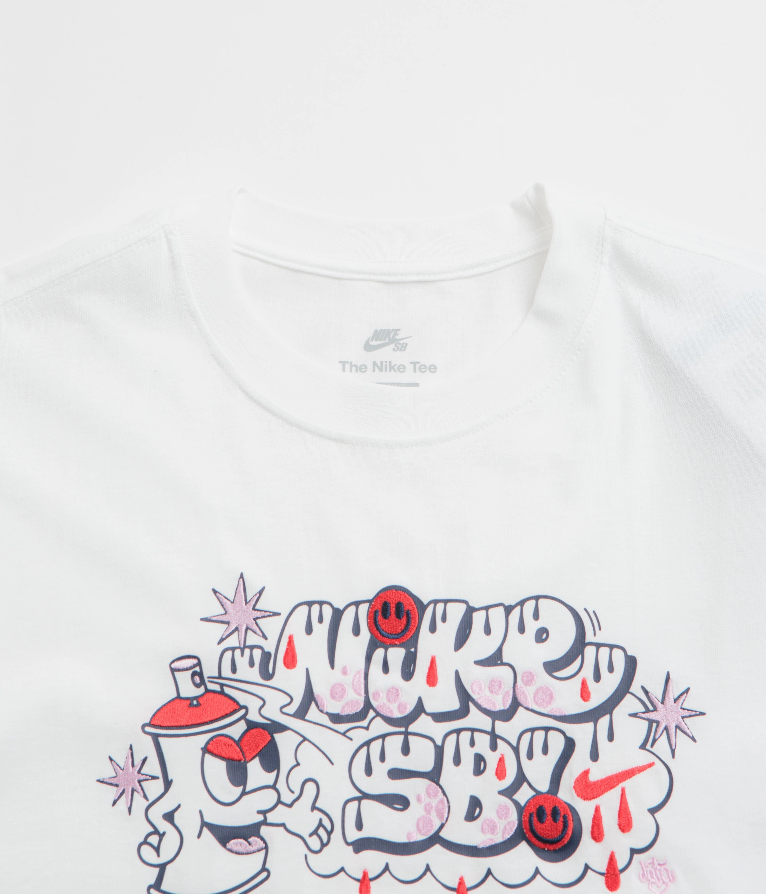 Nike SB Spray Can T-Shirt - White mass-produced hiking venue