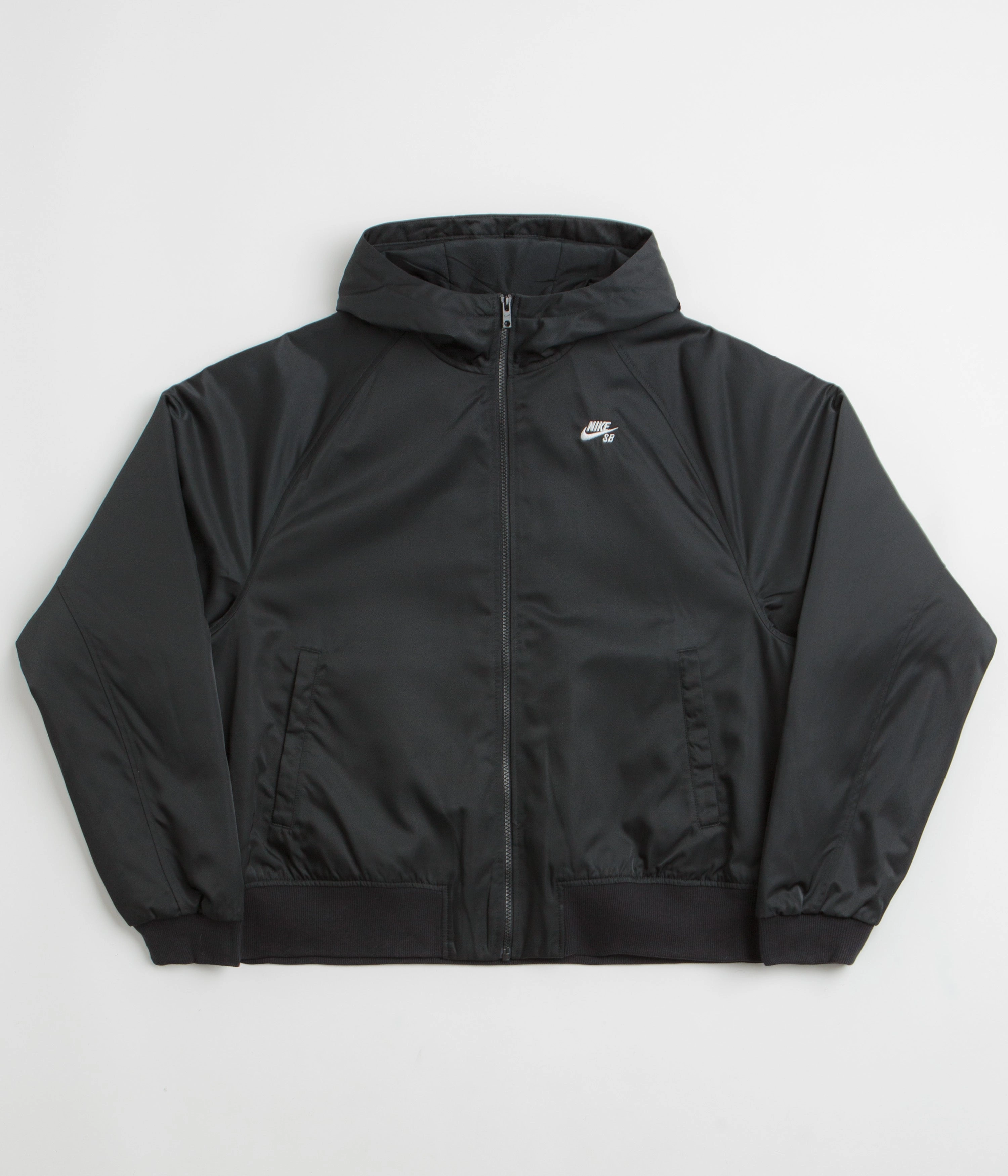 Lose Weatherproof Gear Nike SB Swoosh Grill Jacket - Black / Black / White