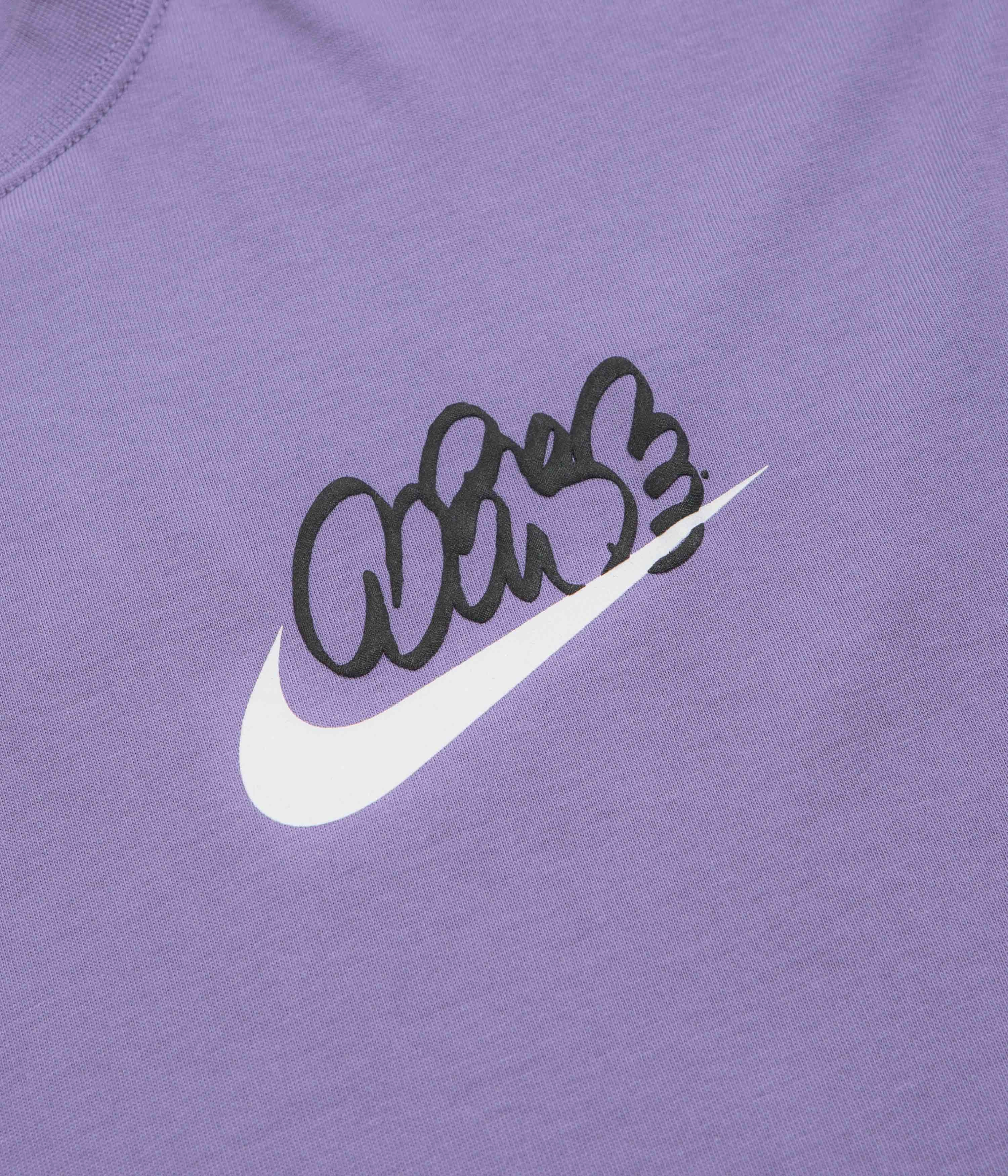 concert event Nike Solo Swoosh GPX T-Shirt - Dusty Amethyst