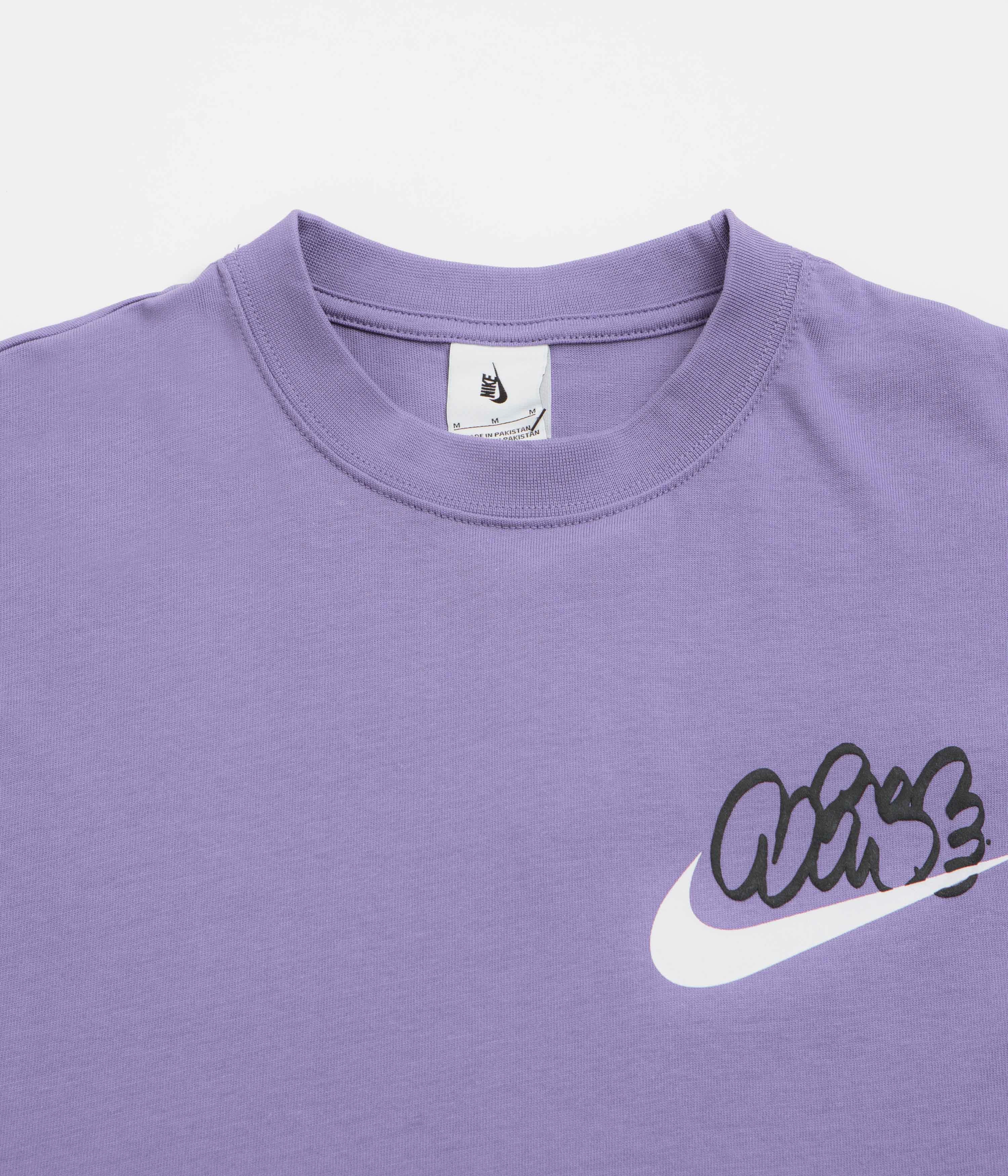Coffee Shop Business Event Nike Solo Swoosh GPX T-Shirt - Dusty Amethyst