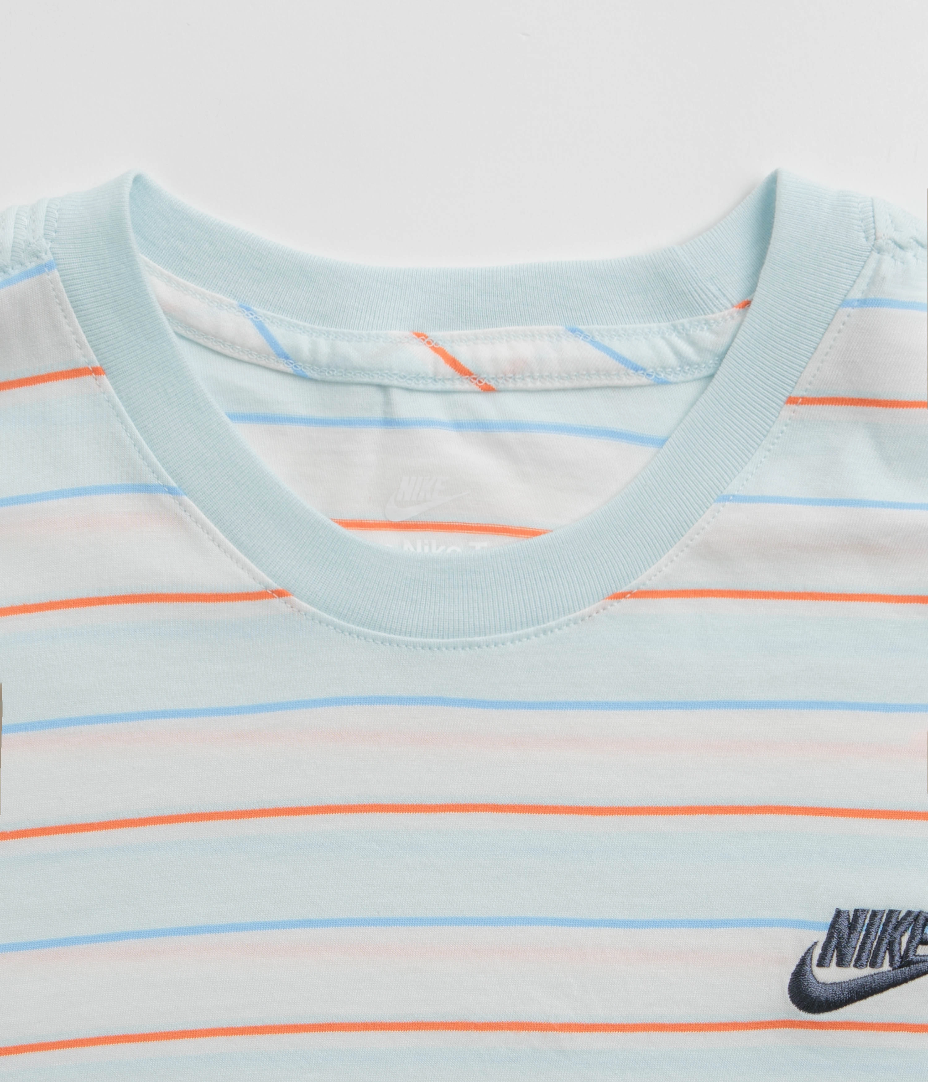 Nike Stripe Club T-Shirt - Glacier Blue / Thunder Blue Camping site Anti-static