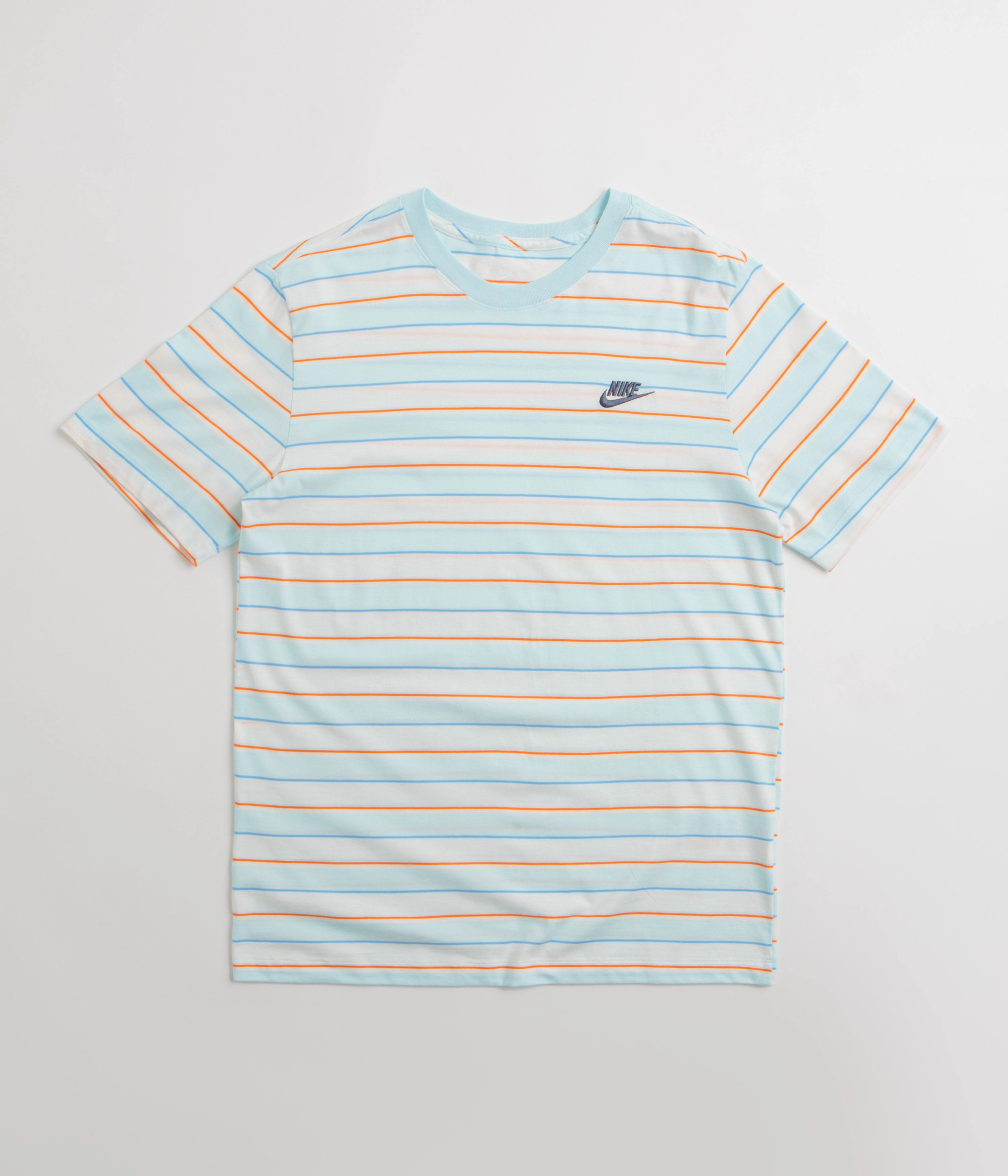 tassel Nike Stripe Club T-Shirt - Glacier Blue / Thunder Blue