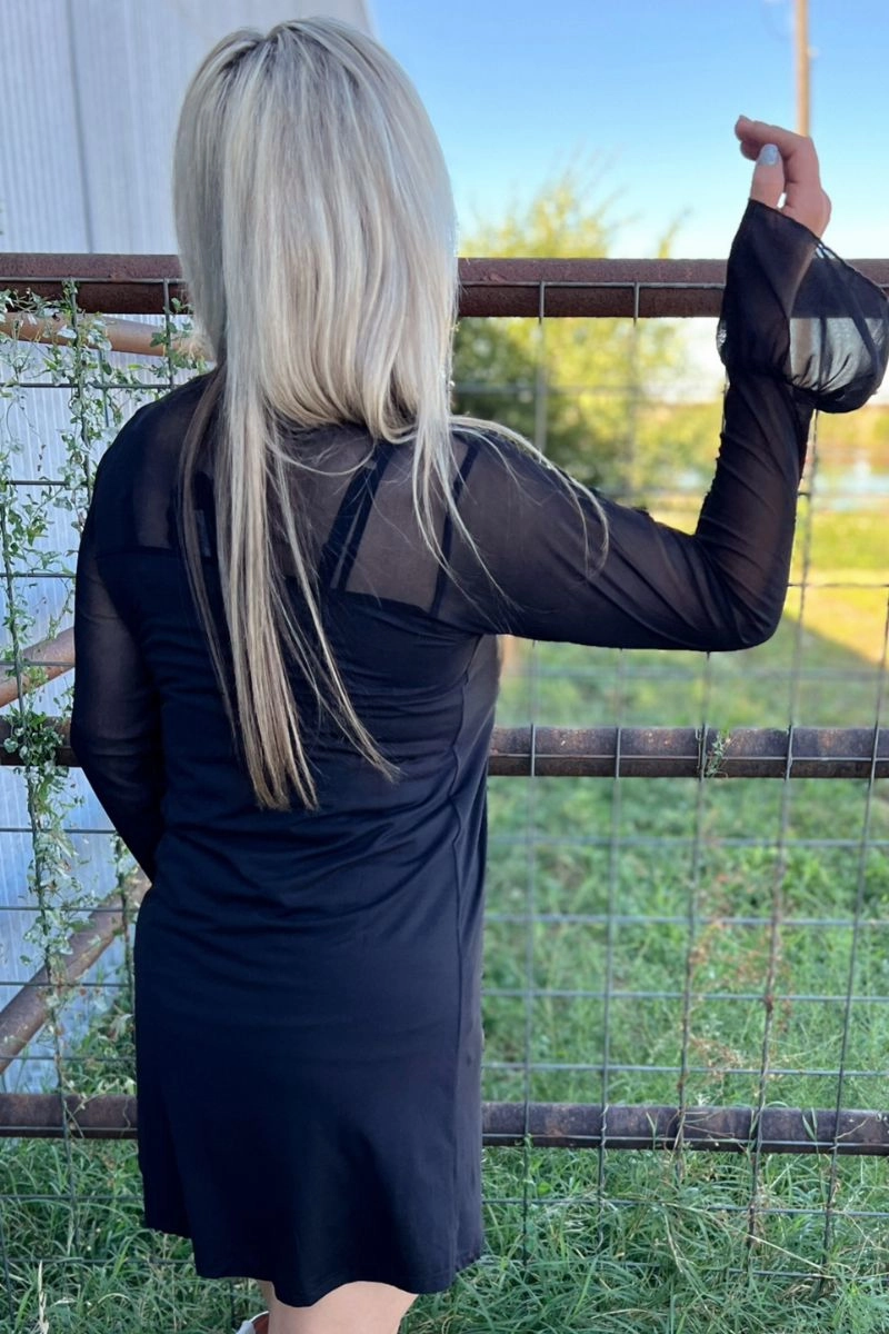 countryside Nine Lives Black Dress