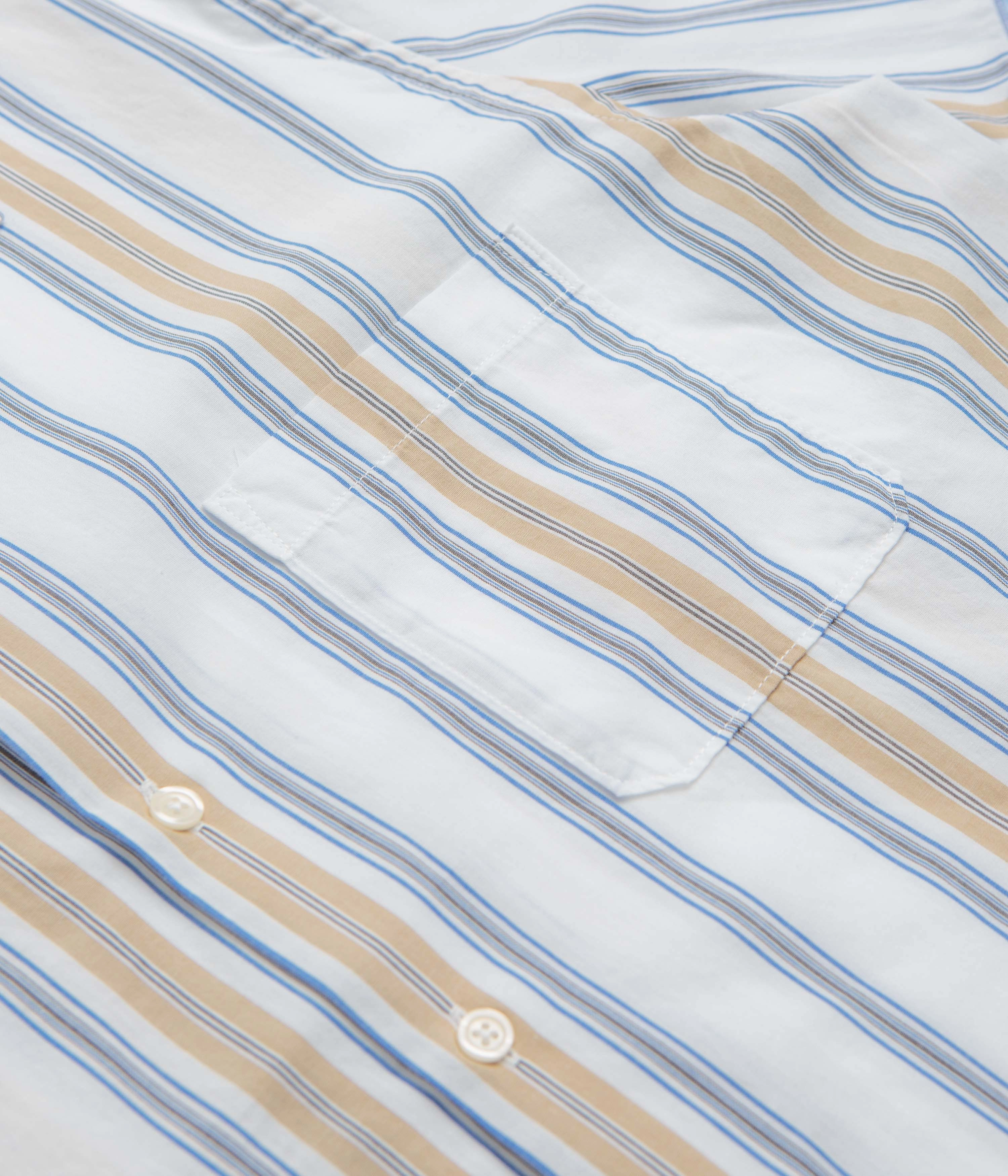 All-Occasion Wear Universal Works Dean Road Shirt - Blue / Sand