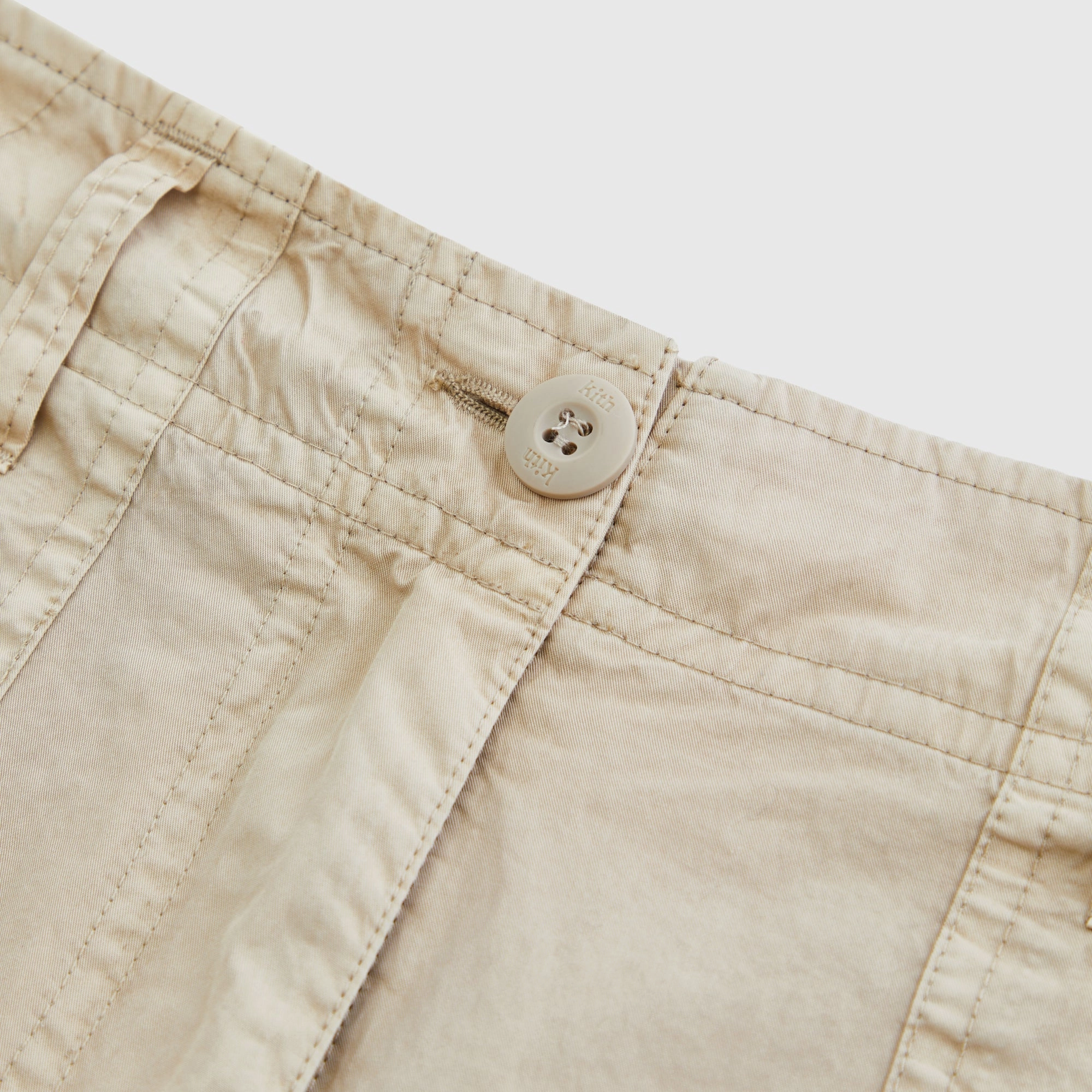 Kith Women Evans Cotton Nylon Utility Pant - Canvas Sporty Look Weekend Comfort
